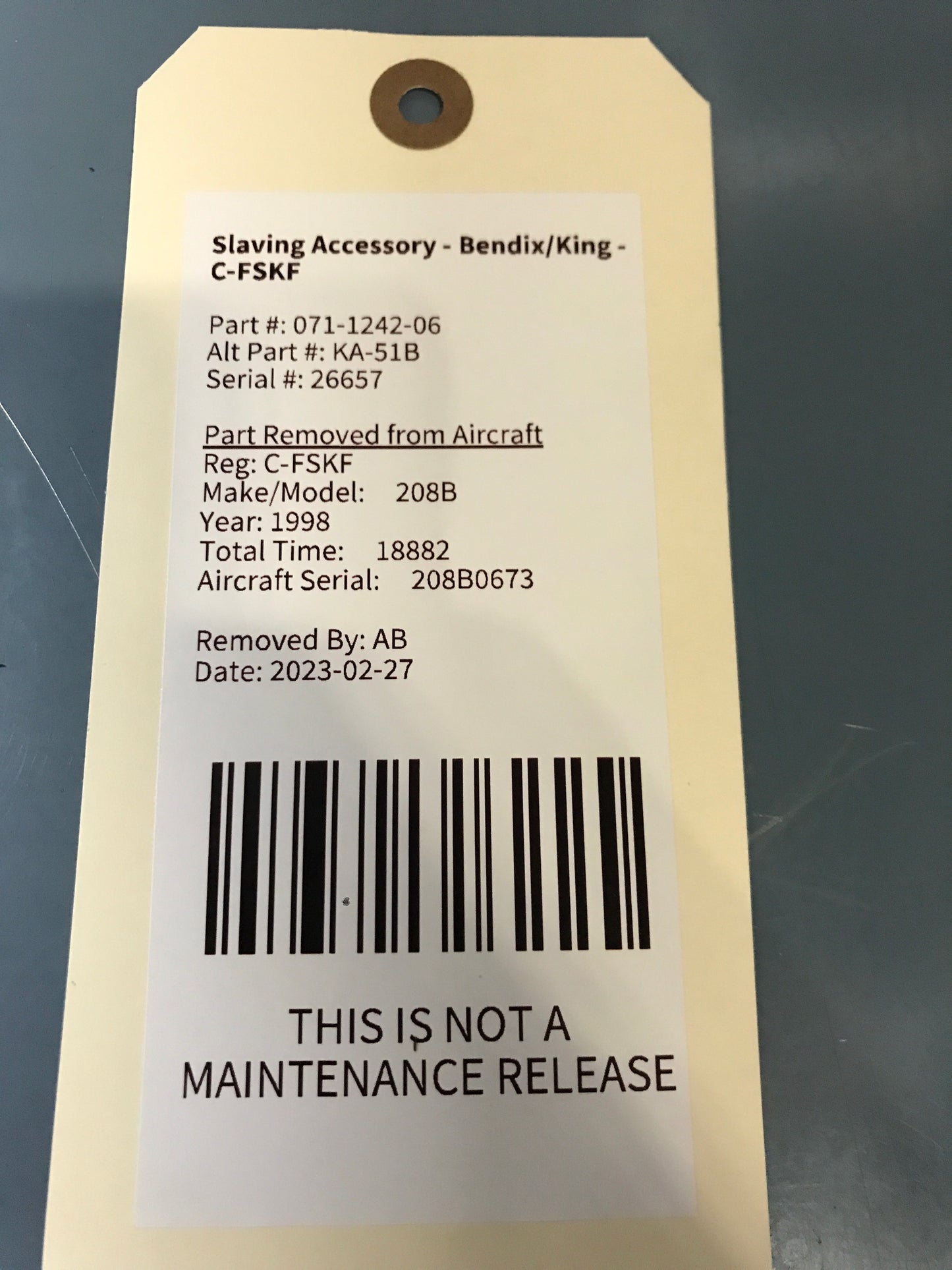 Slaving Accessory - Bendix/King - C-MISC