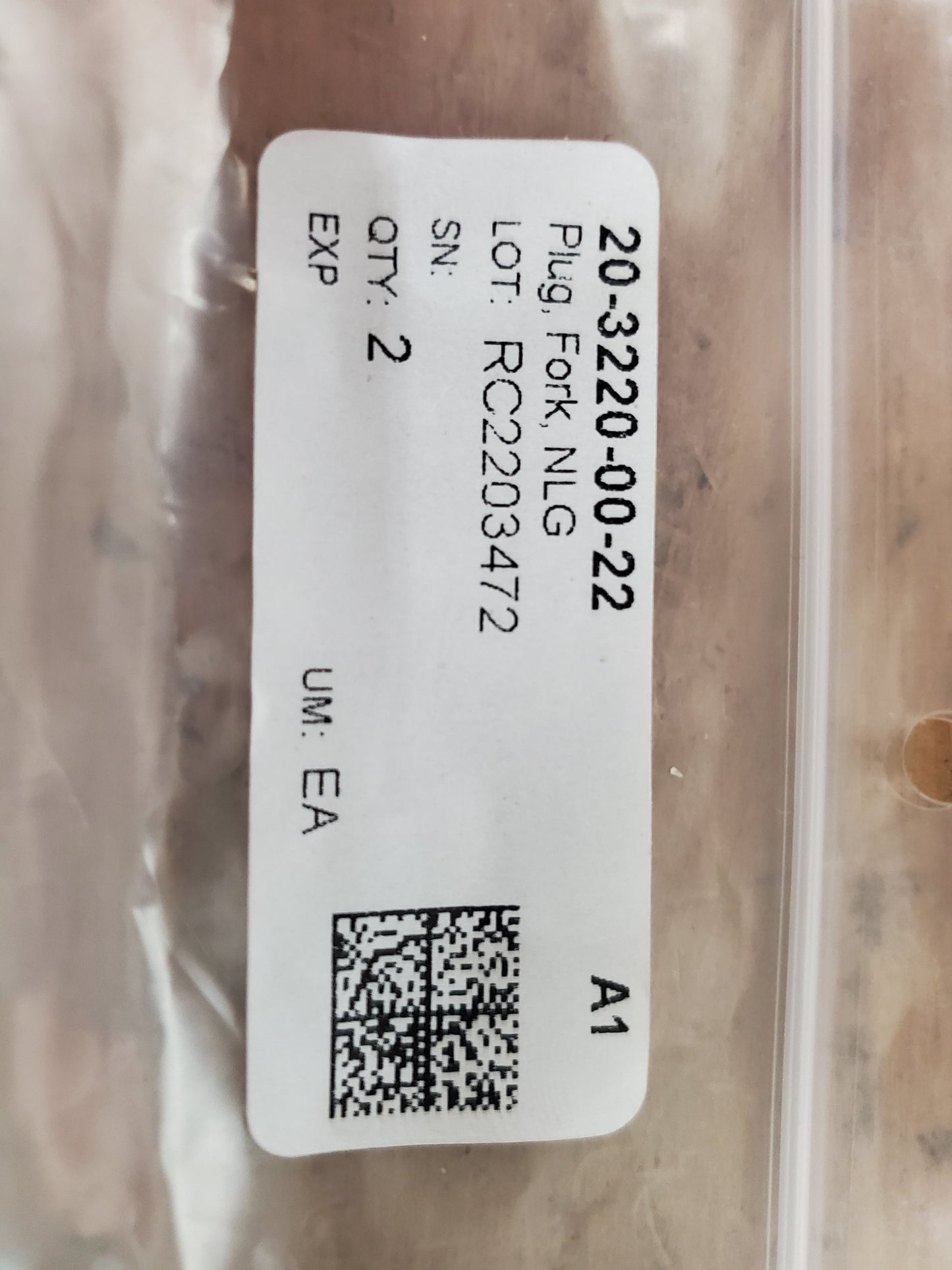 NLG FORK PLUG - MISC