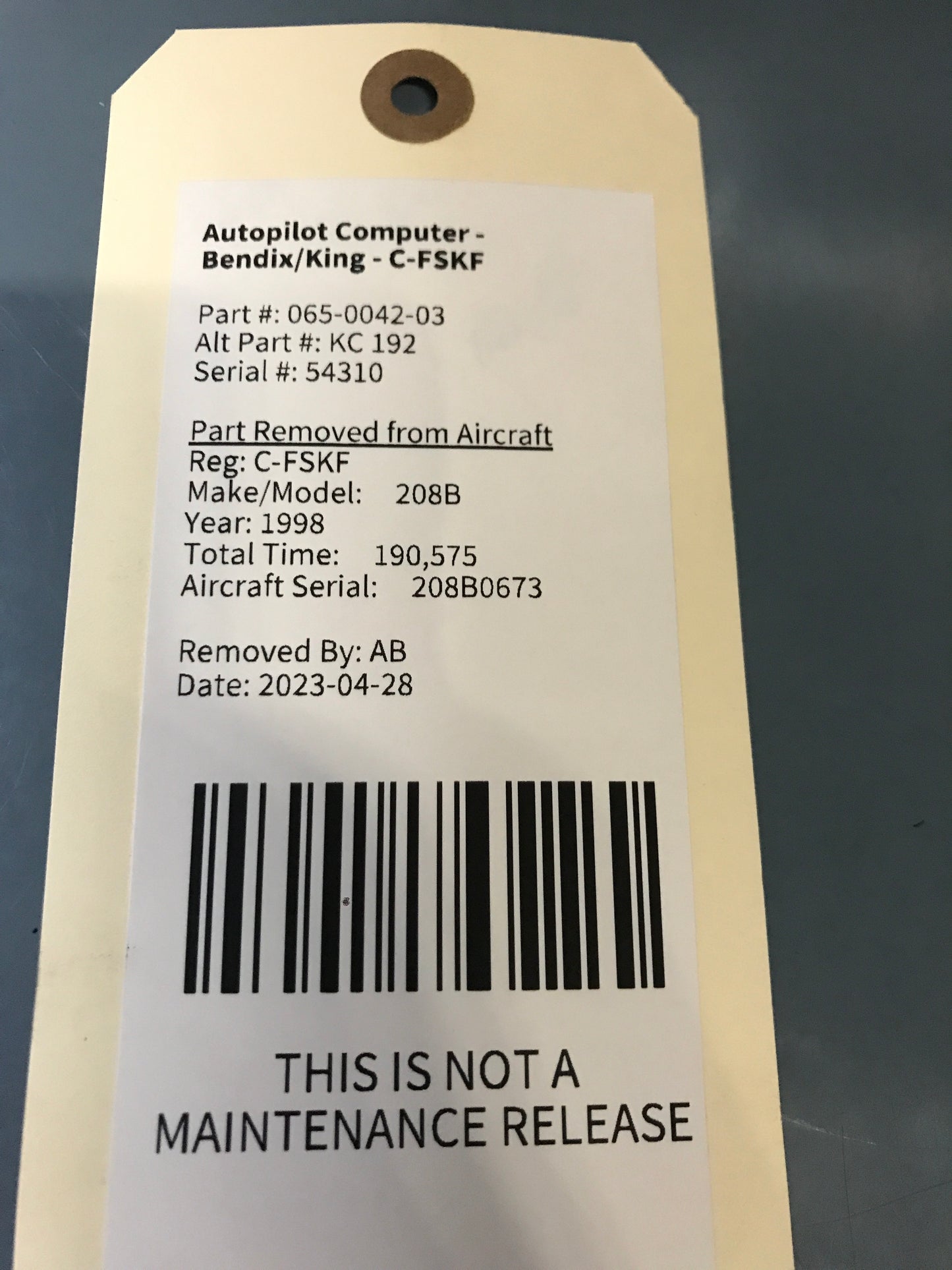 Autopilot Computer - Bendix/King - C-MISC
