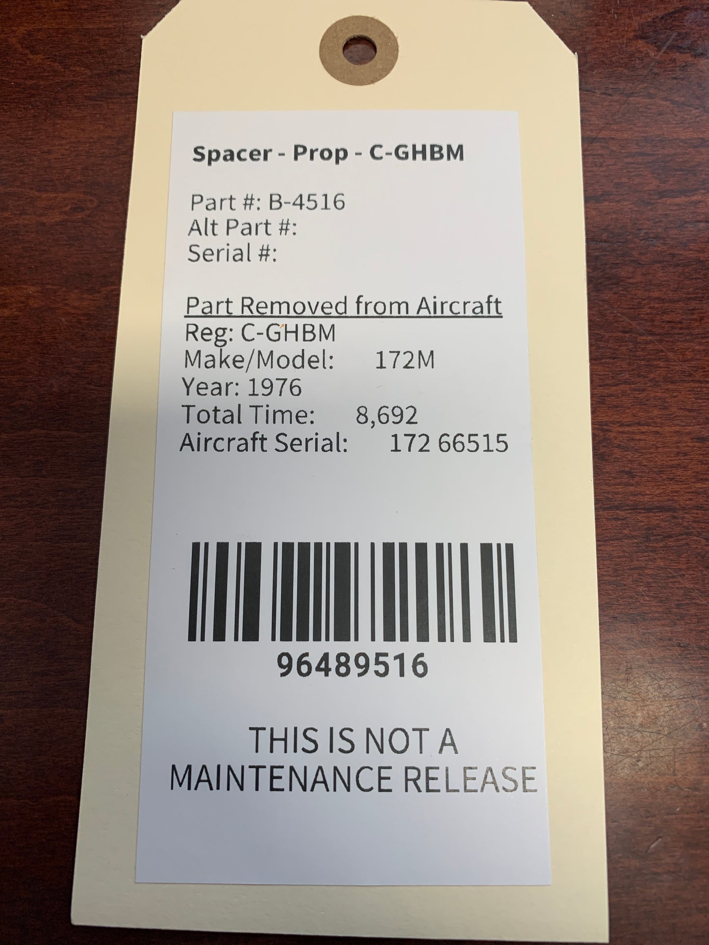 Spacer - Prop - C-GHBM