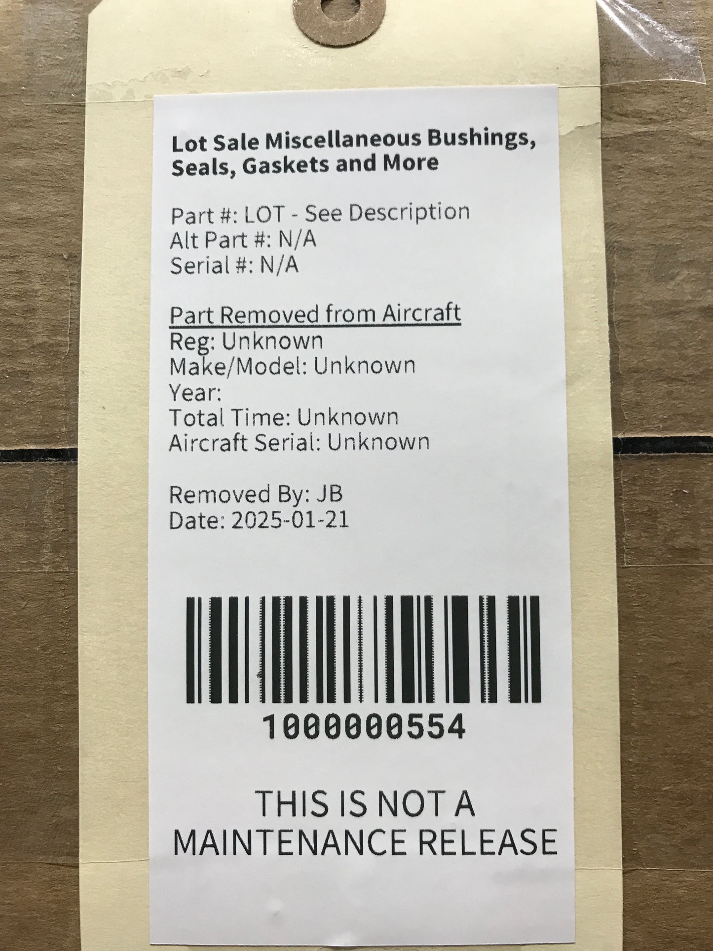 Lot Sale Miscellaneous Bushings, Seals, Gaskets and More