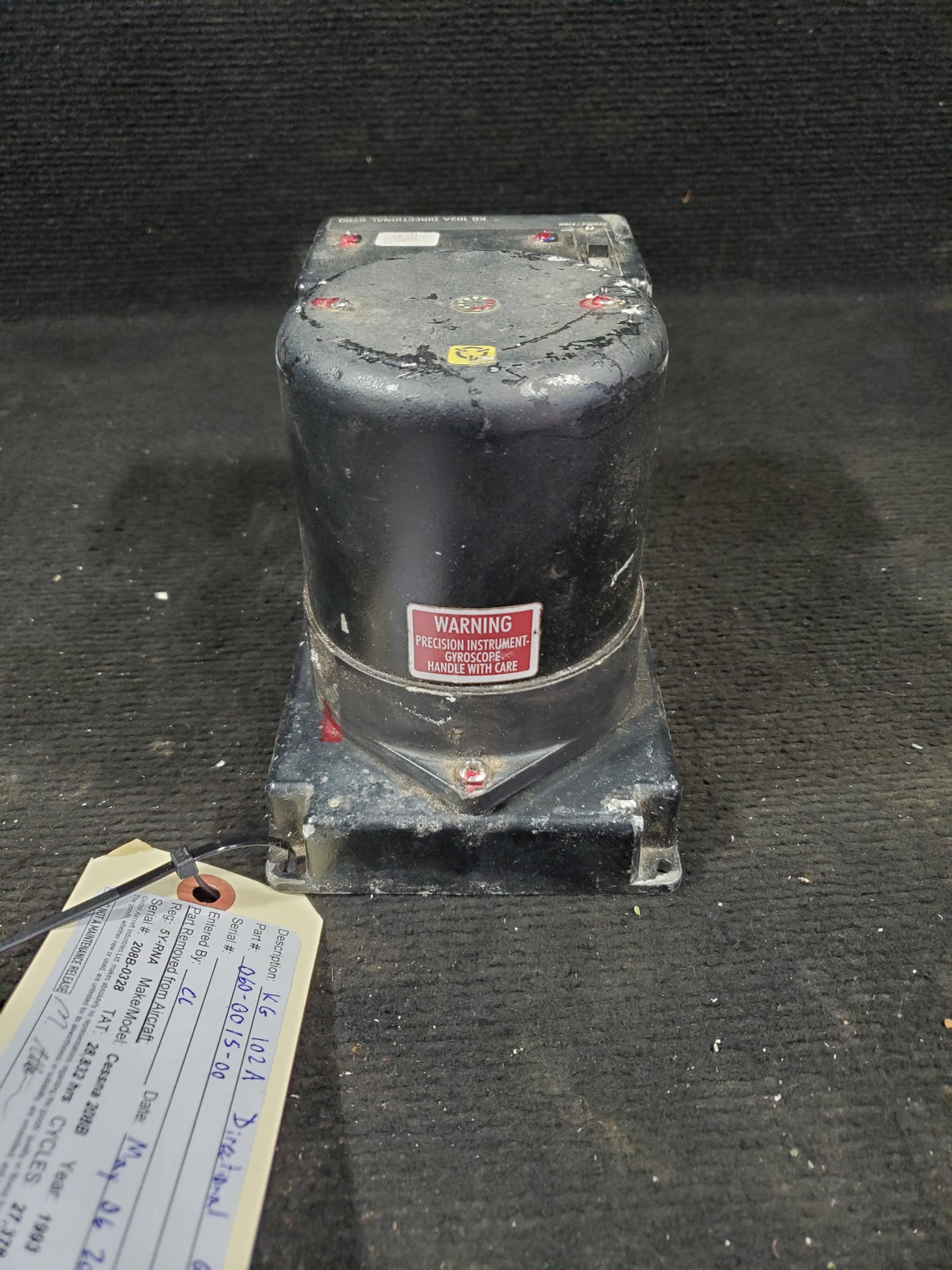 KG 102A Directional Gyro - Bendix/King - 5Y-RNA