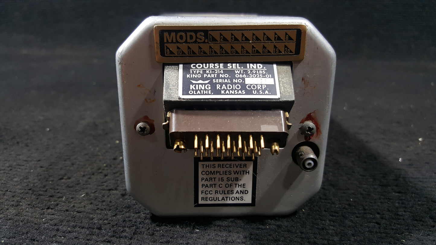 VOR/LOC GS Indicator - KING - C-FKYZ