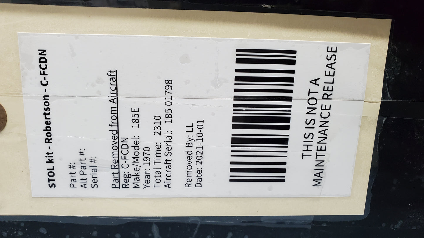 STOL kit - Robertson - C-FCDN