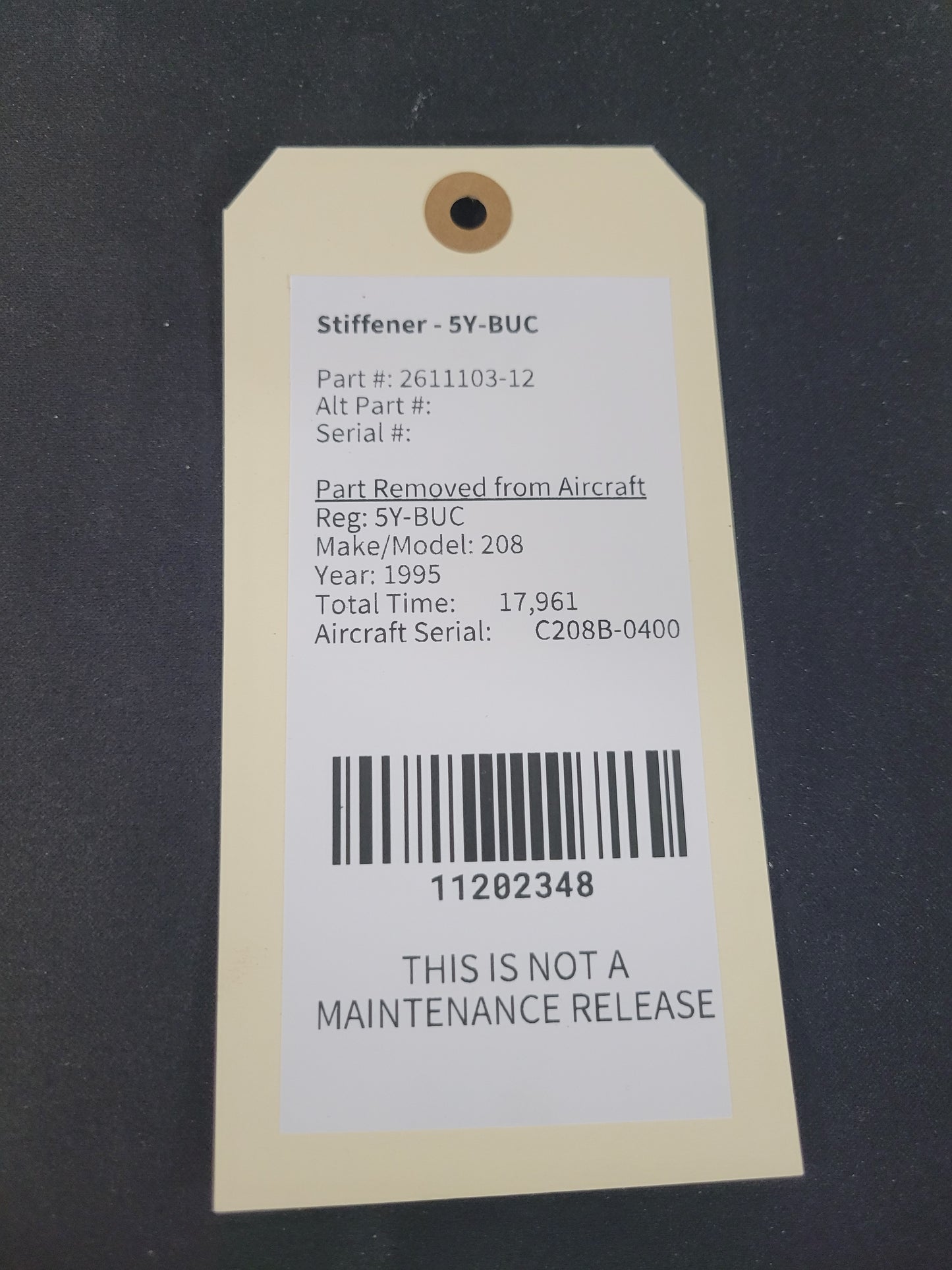 Stiffener - 5Y-BUC