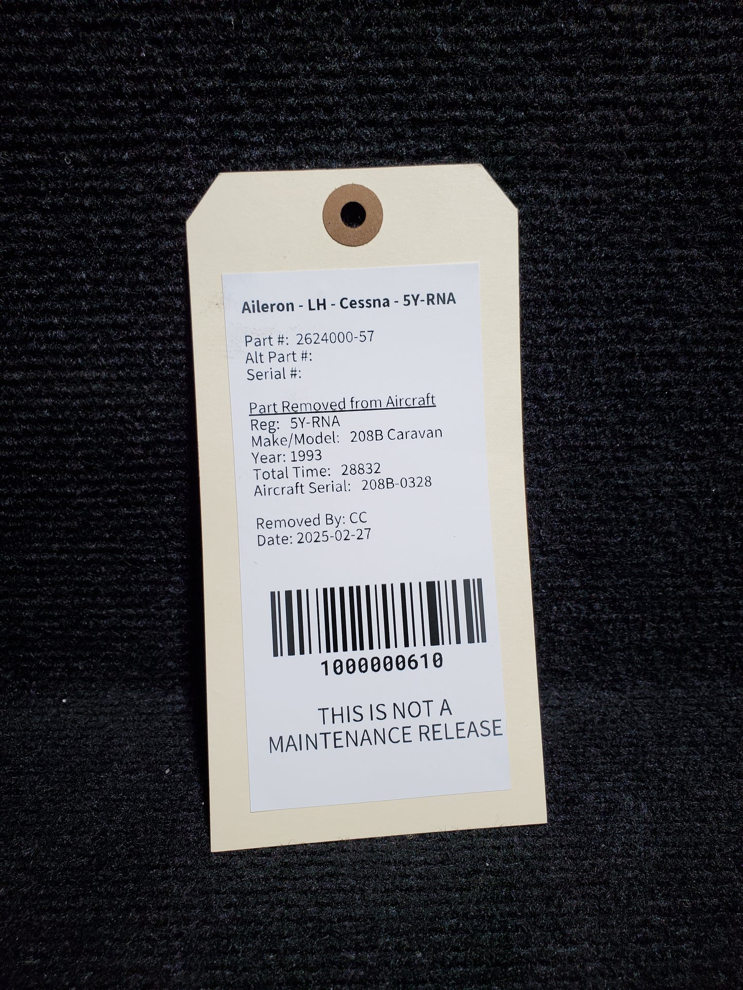 Aileron - LH - Cessna - 5Y-RNA