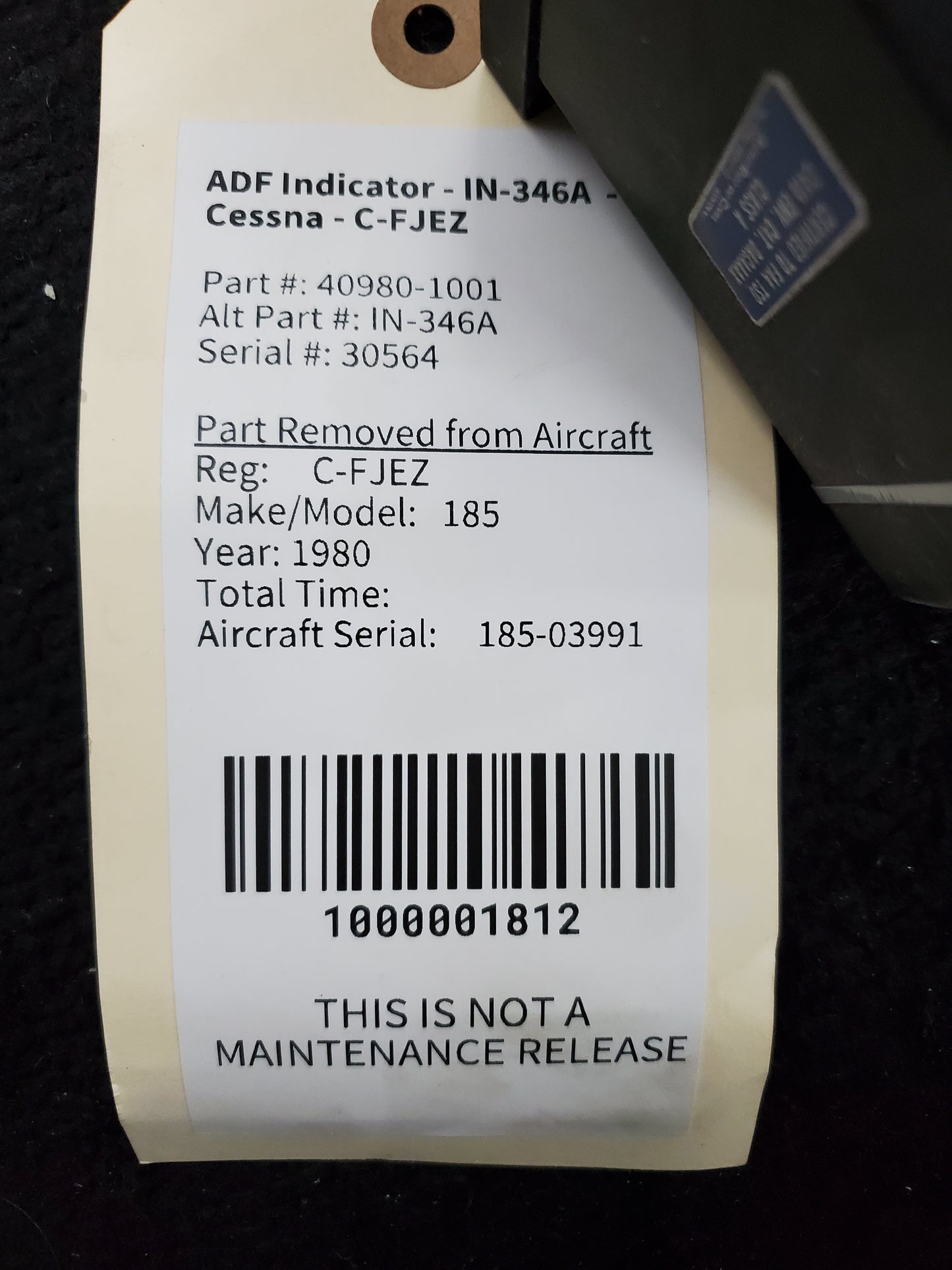 ADF Indicator - IN-346A - Cessna - C-FJEZ
