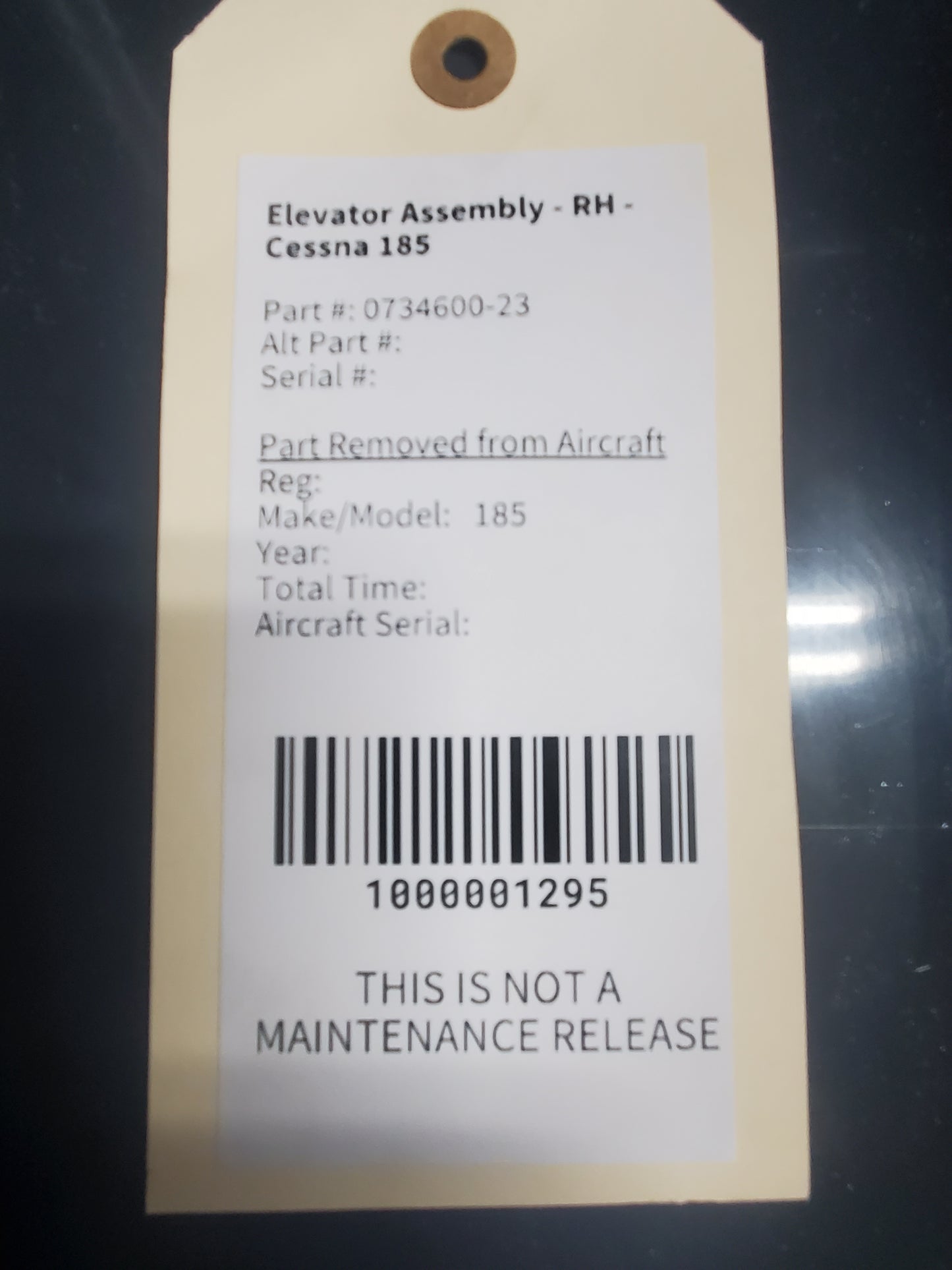 Elevator Assembly - RH - Cessna 185