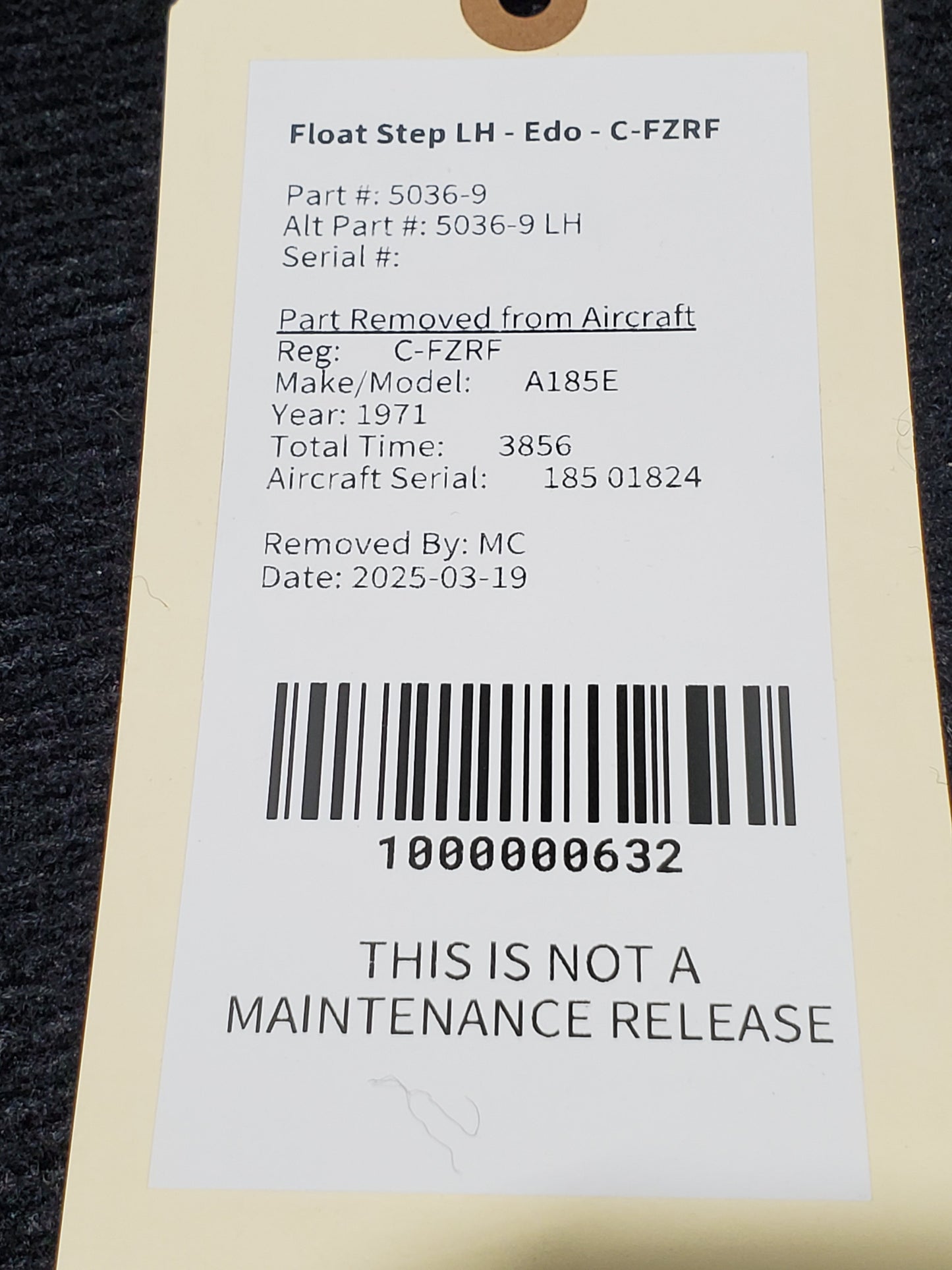 Float Step LH - Edo - C-FZRF