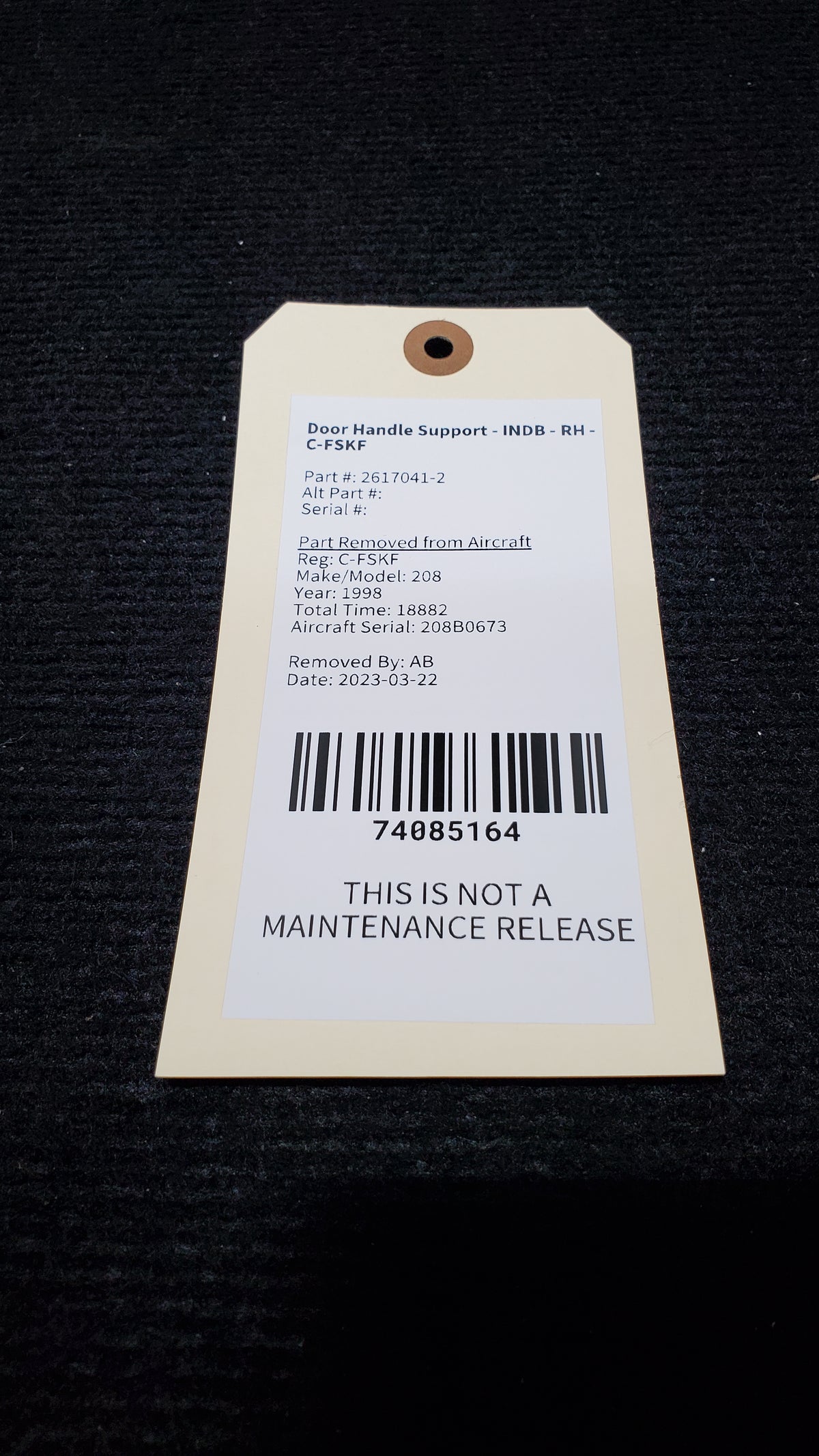 Door Handle Support - INDB - RH - C-MISC