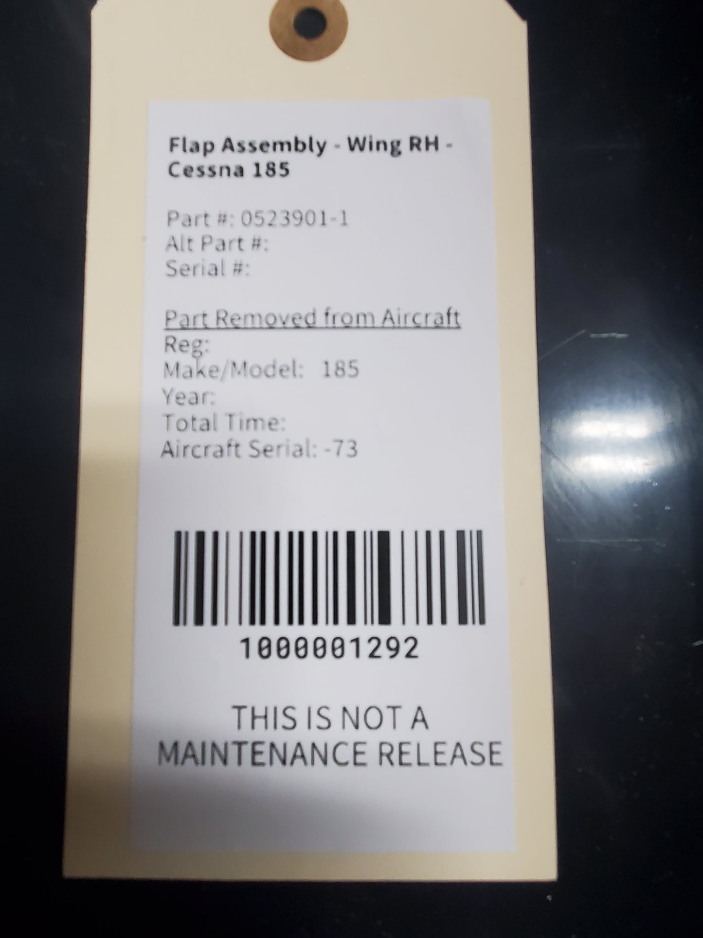 Flap Assembly - Wing RH - Cessna 185