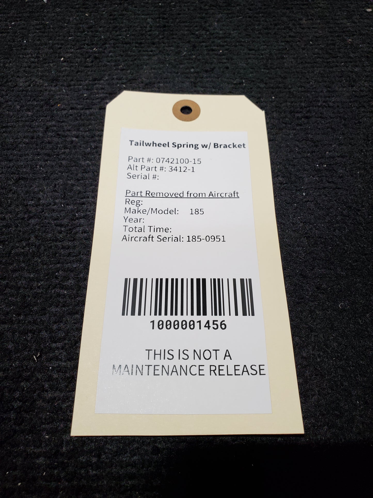 Tailwheel Spring w/ Bracket