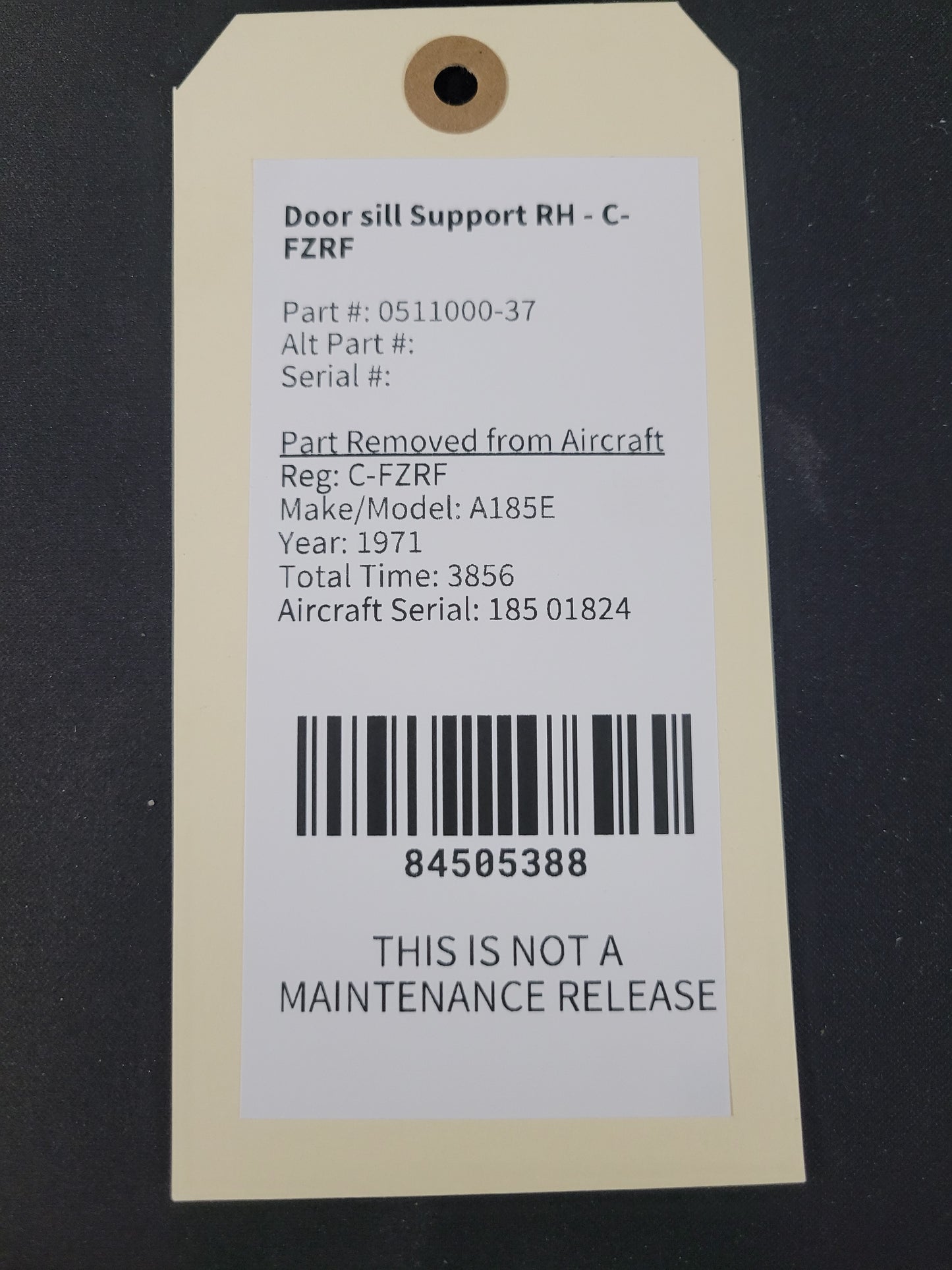 Door sill Support RH - C-FZRF