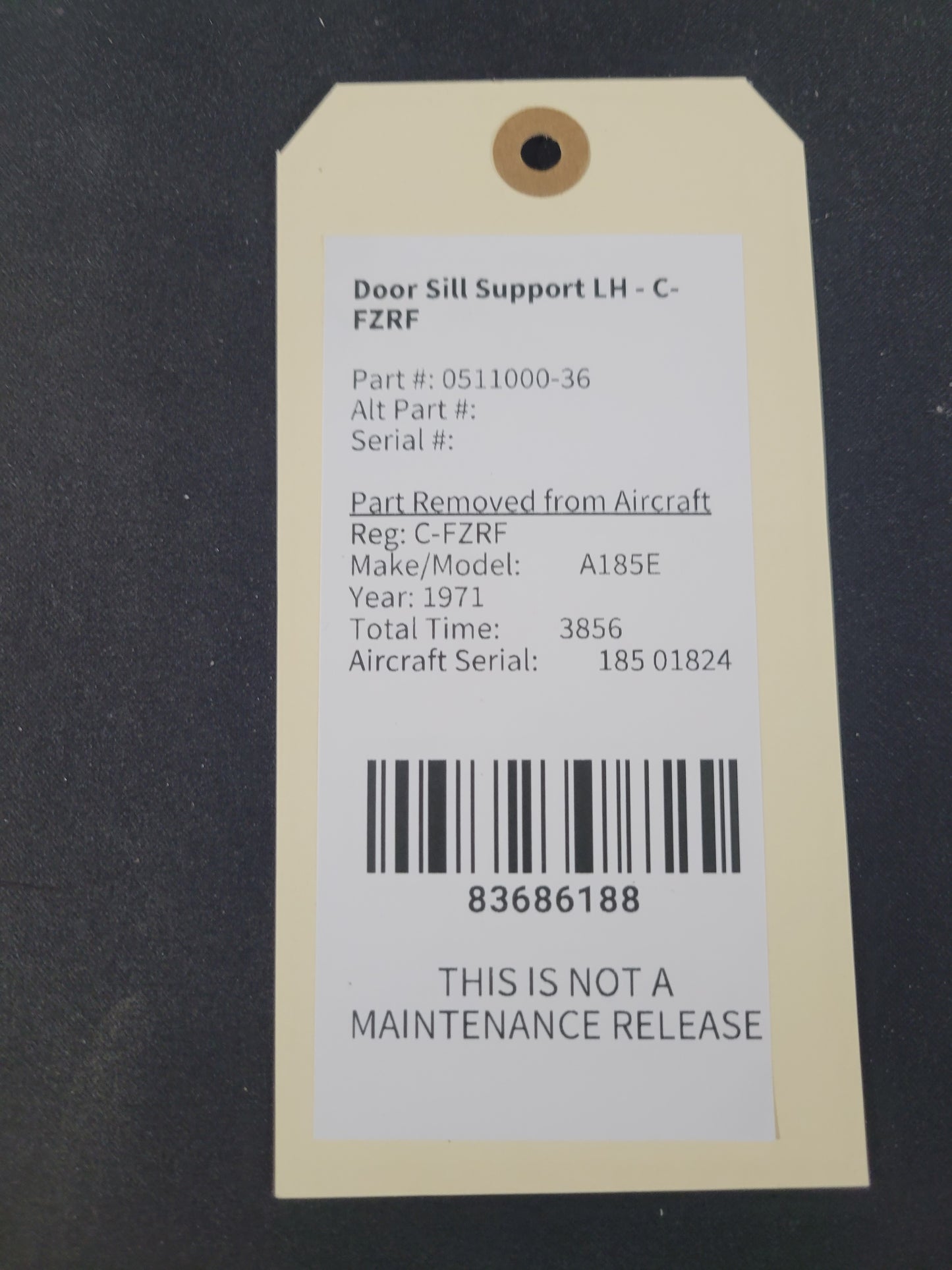 Door Sill Support LH - C-FZRF