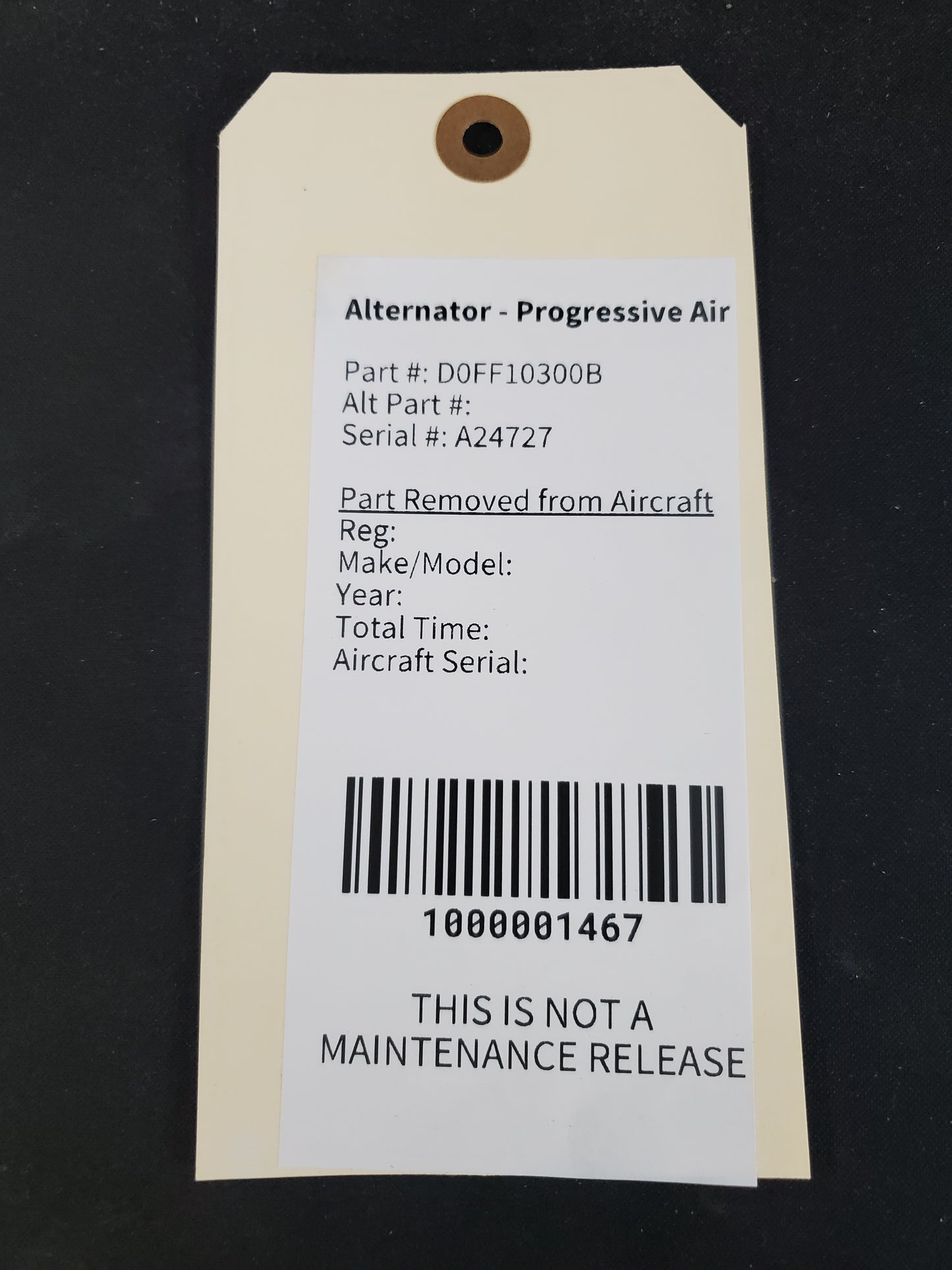 Alternator - Progressive Air
