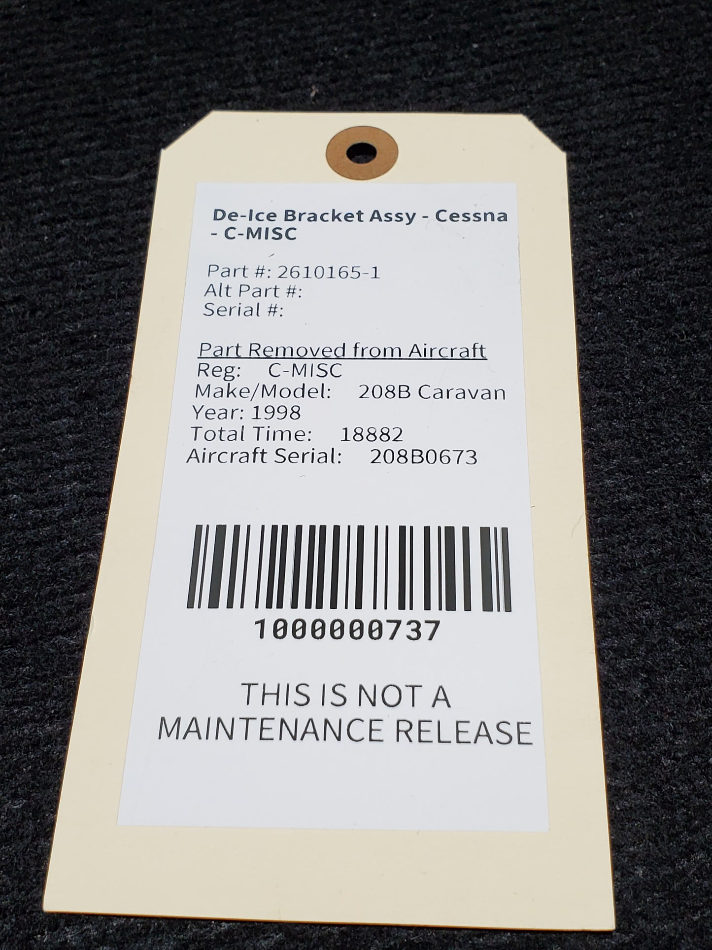 De-Ice Bracket Assy - Cessna - C-MISC