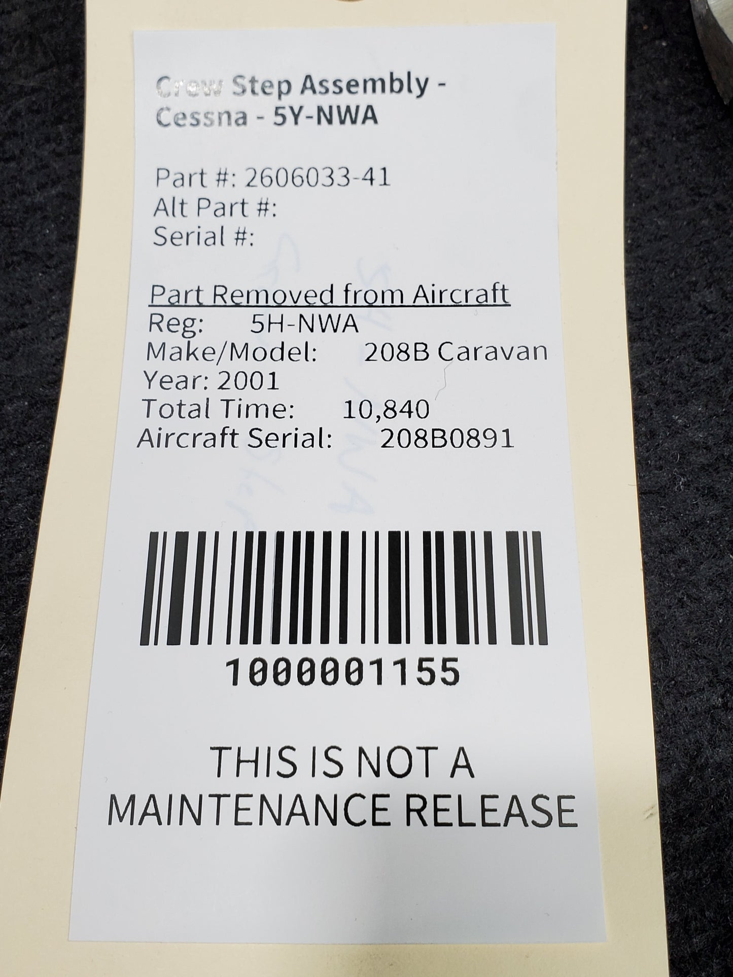 Crew Step Assembly - Cessna - 5H-NWA