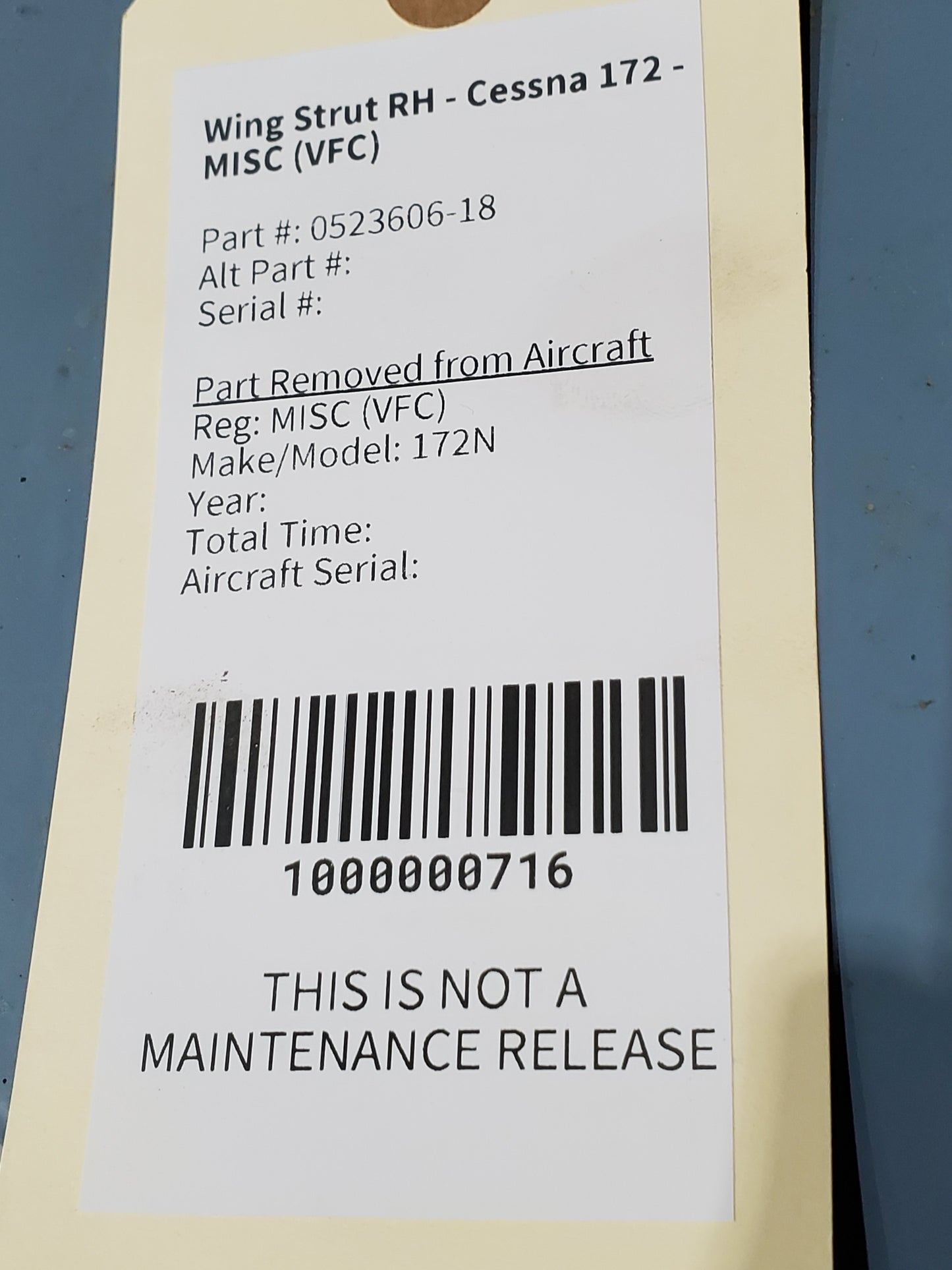 Wing Strut RH - Cessna 172 - MISC (VFC)