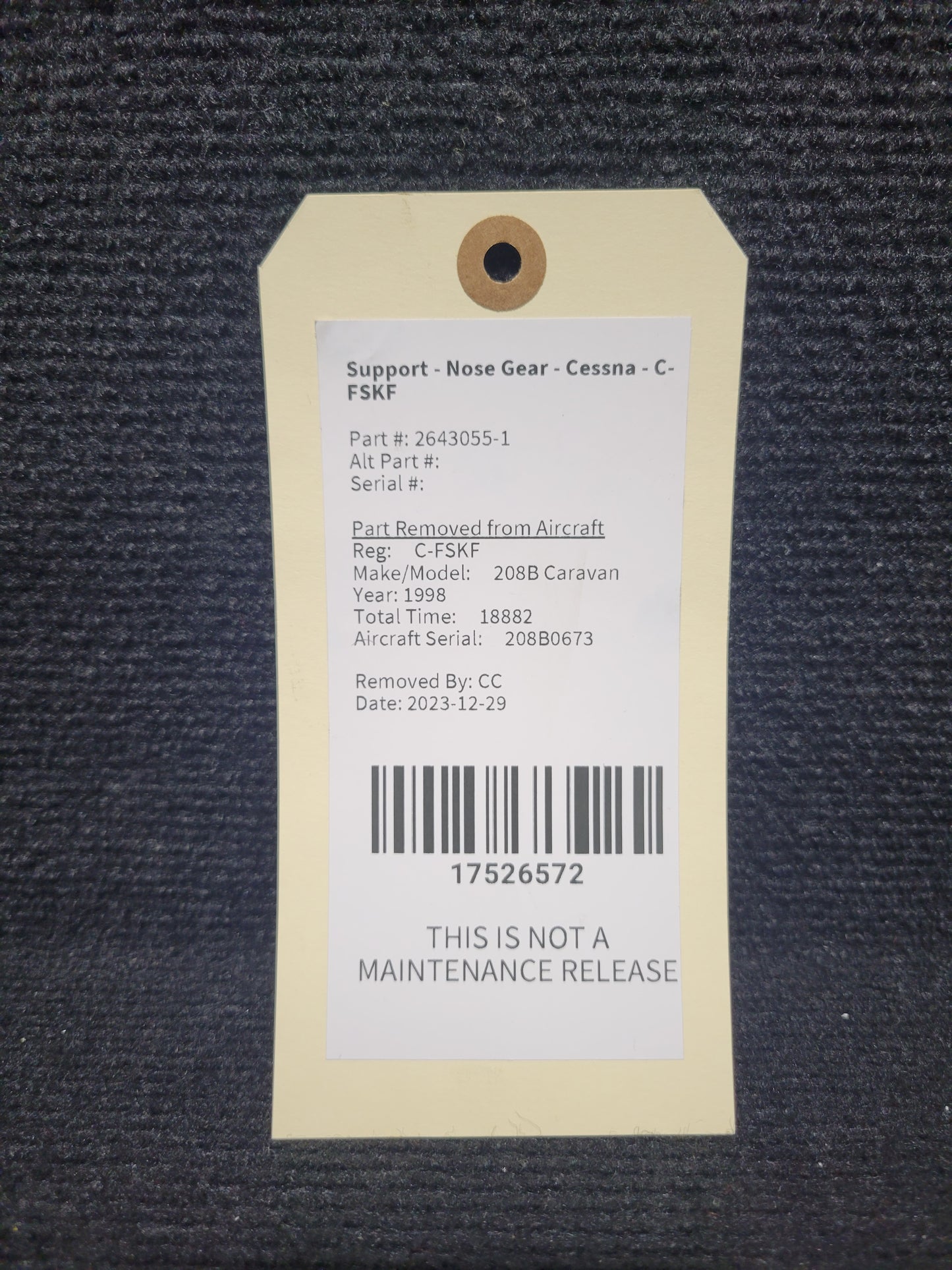 Nose Gear Support Assy - Cessna - C-MISC