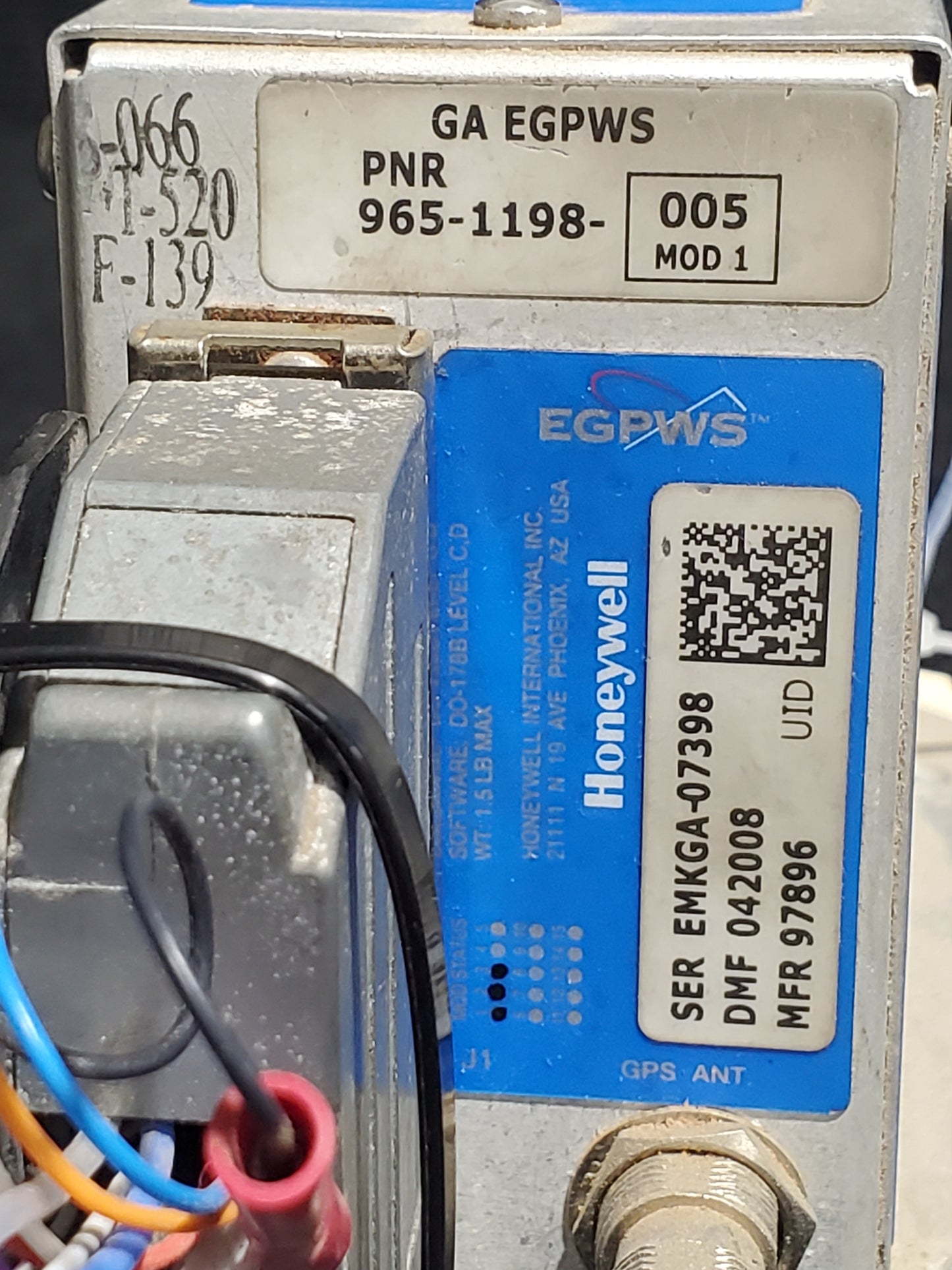 KGP 560 EGPWS - Honeywell - 5Y-BUC