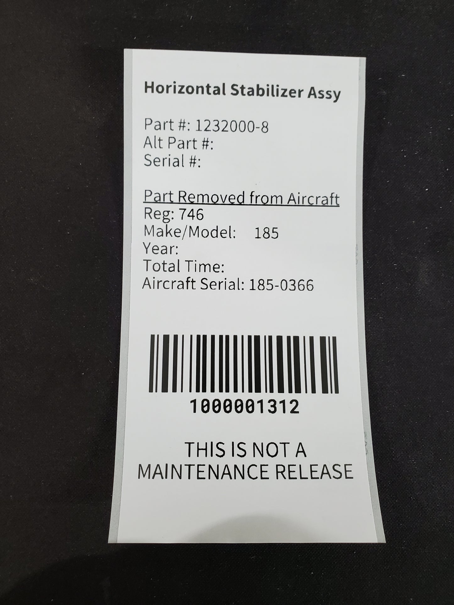 Horizontal Stabilizer Assy