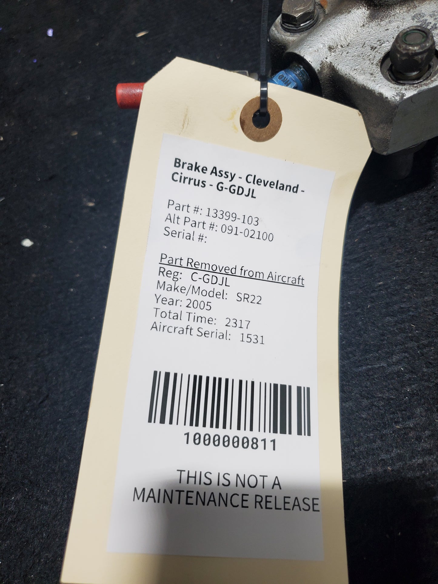 Brake Assy - Cleveland - Cirrus - G-GDJL