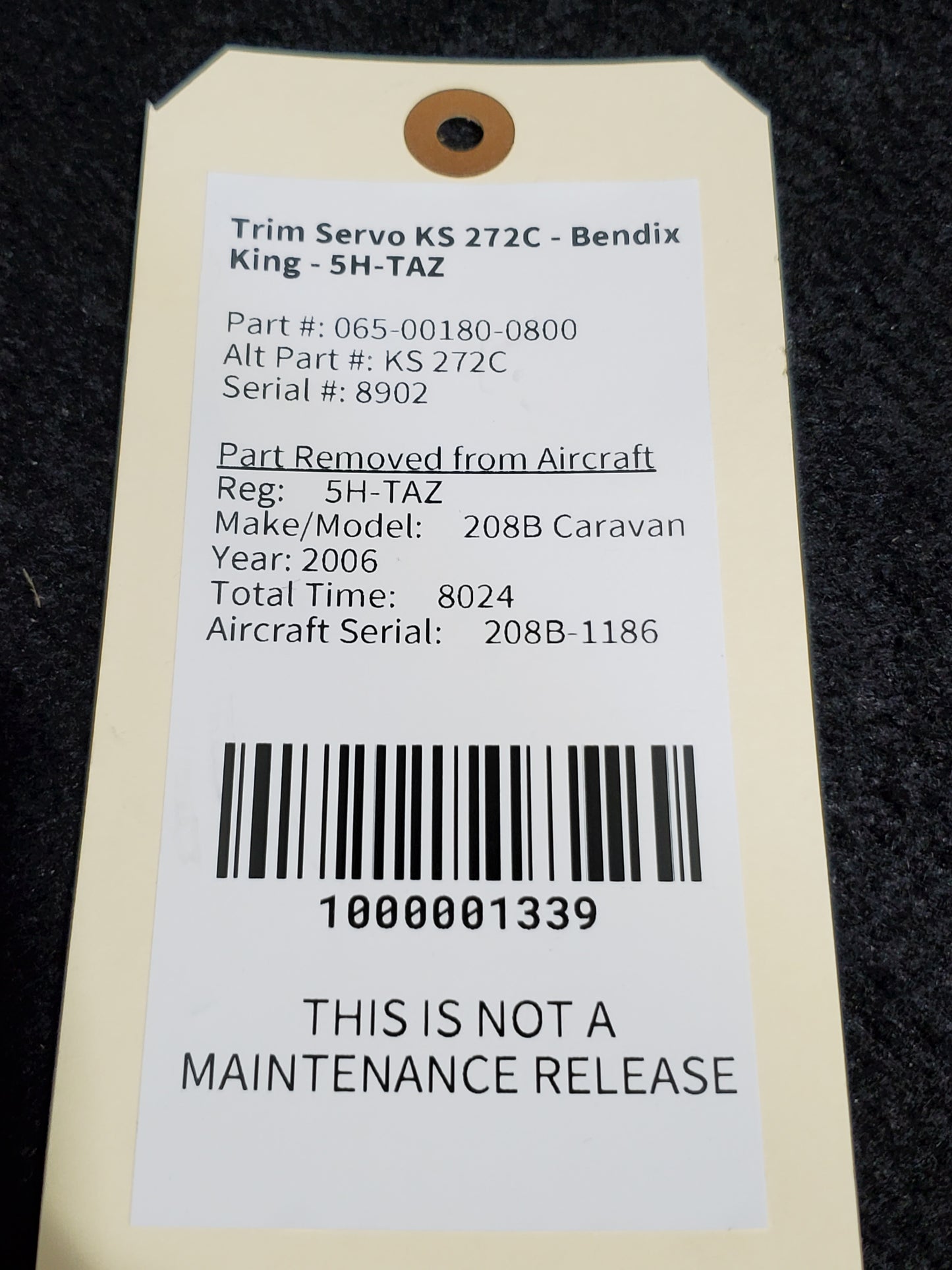 Trim Servo KS 272C - Bendix King - 5H-TAZ