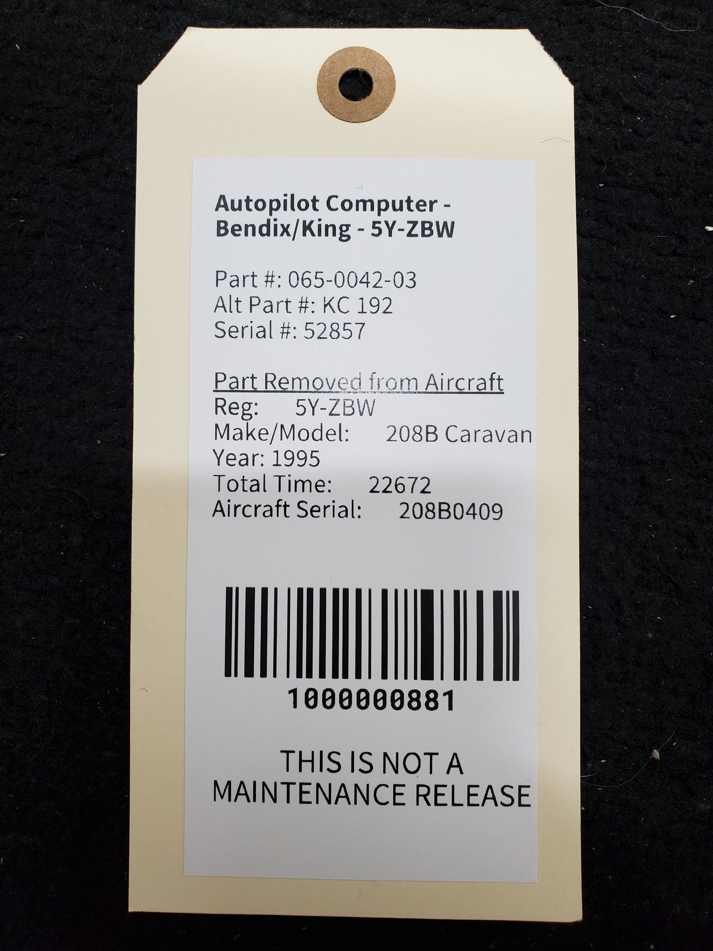 KC 192 Autopilot Computer - Bendix/King - 5Y-ZBW