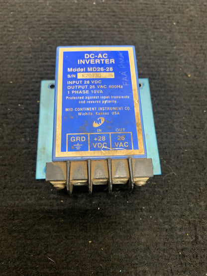 MD 26-28 - DC-AC inverter - Mid-Continent - 5H-NWA