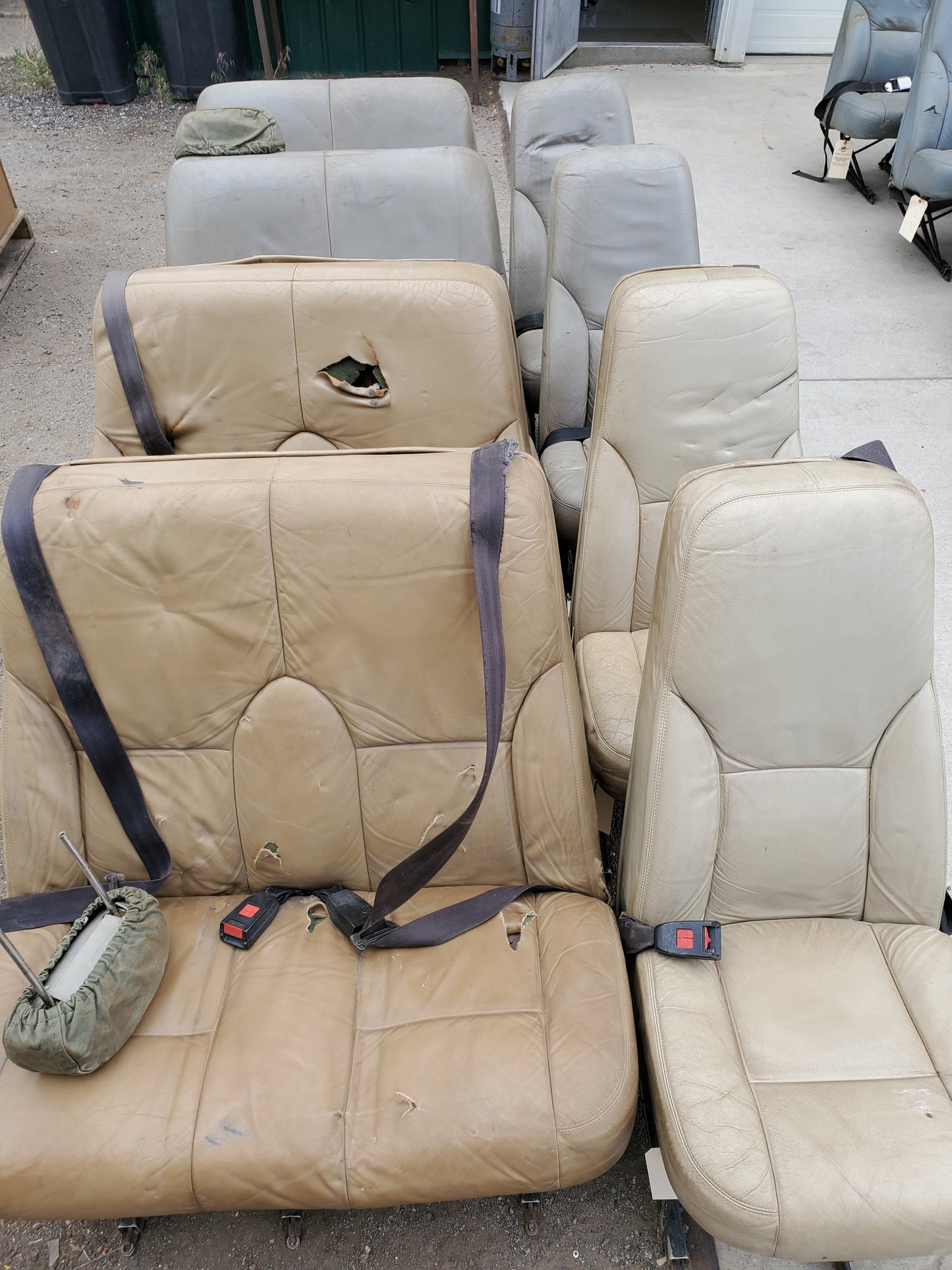 Bench Seat Set - Cessna 208B Caravan - 5H-TAZ