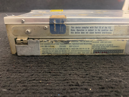KX 165 TSO VHF Communication Transceiver/Navigation Receiver - Bendix/King - 5H-NWA