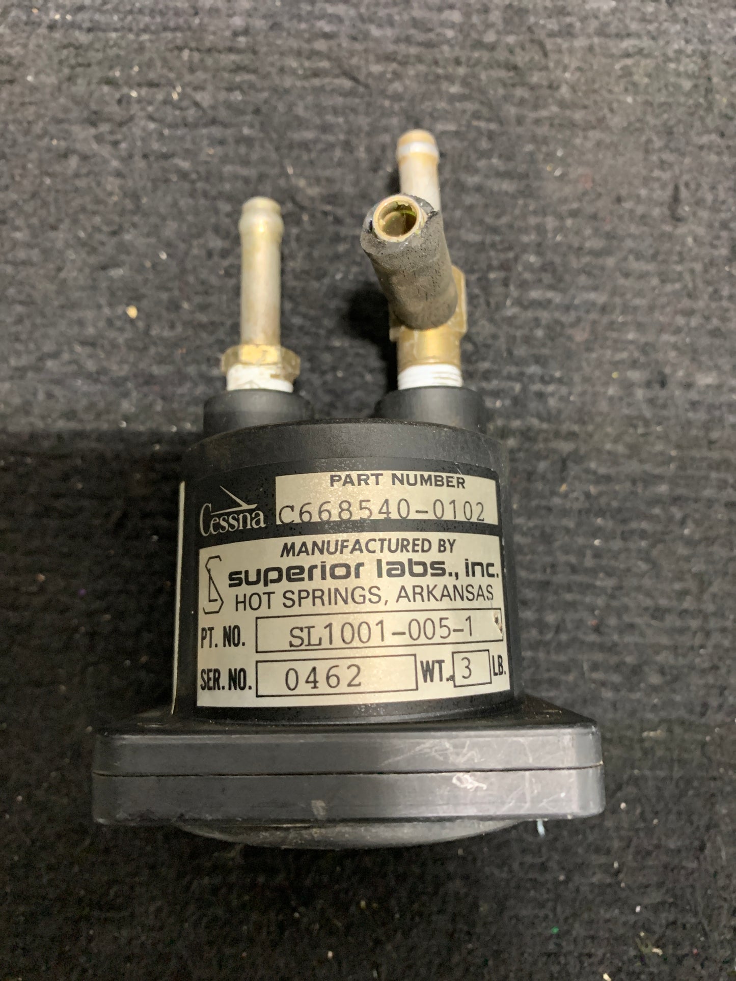 Suction Gauge - Superior Labs - 5H-NWA