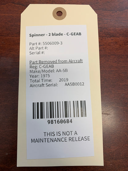 Spinner - 2 blade - C-GEAB