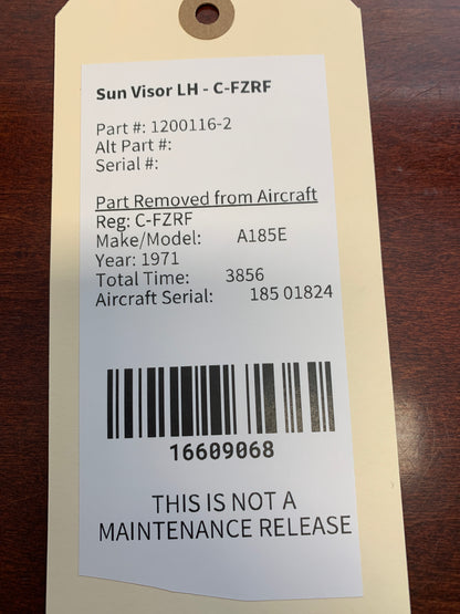 Sun Visor LH - C-FZRF