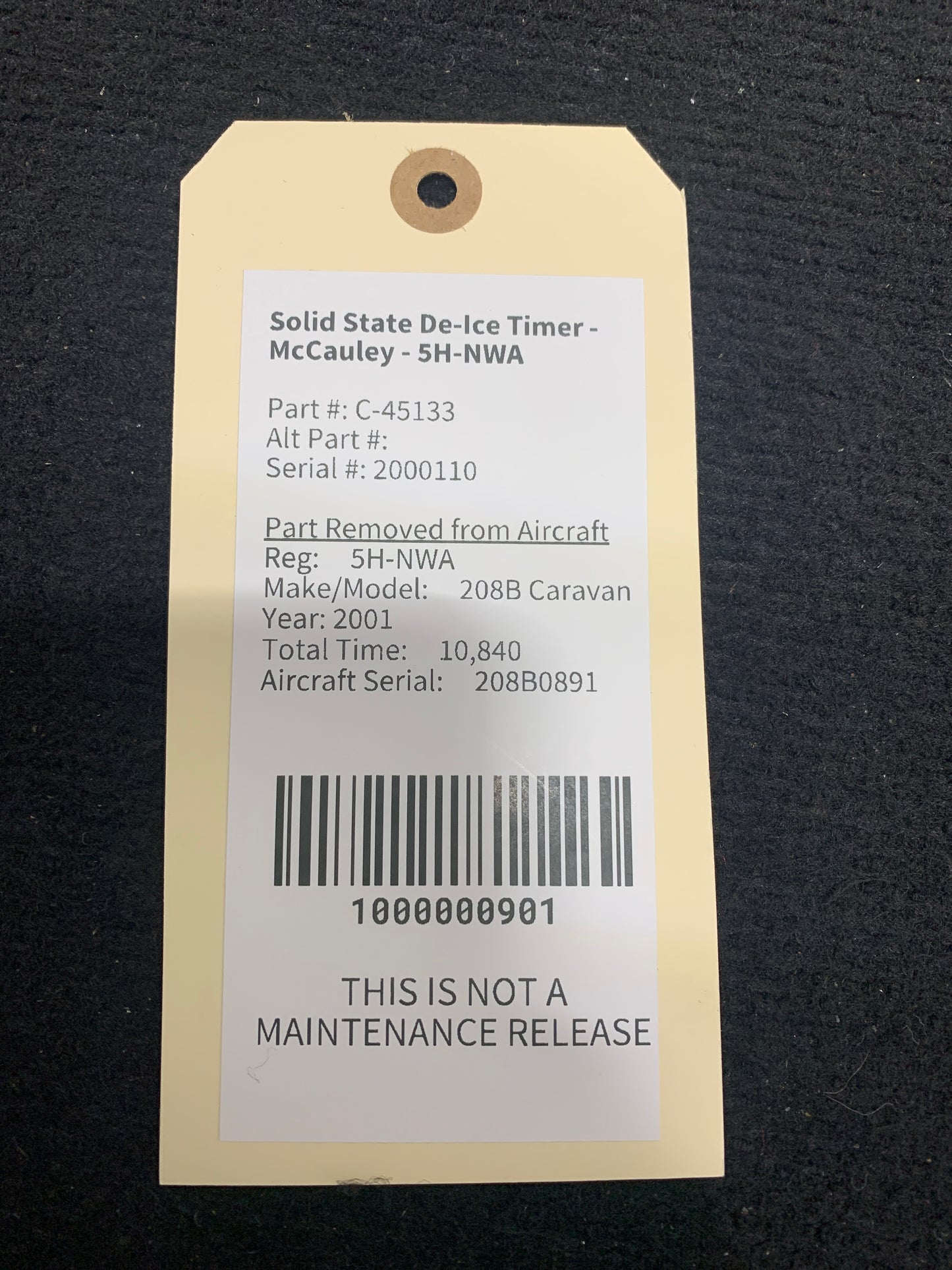 Solid State De-Ice Timer - McCauley - 5H-NWA