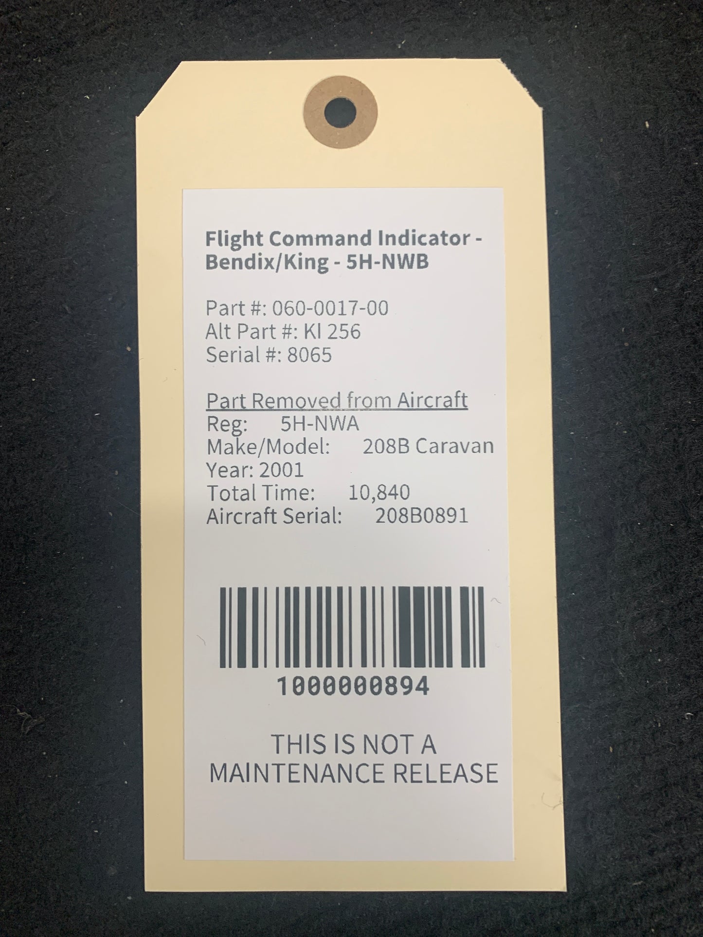 Flight Command Indicator - Bendix/King - 5H-NWB