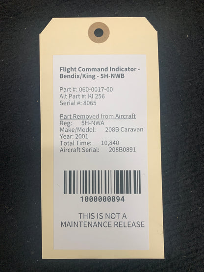Flight Command Indicator - Bendix/King - 5H-NWB