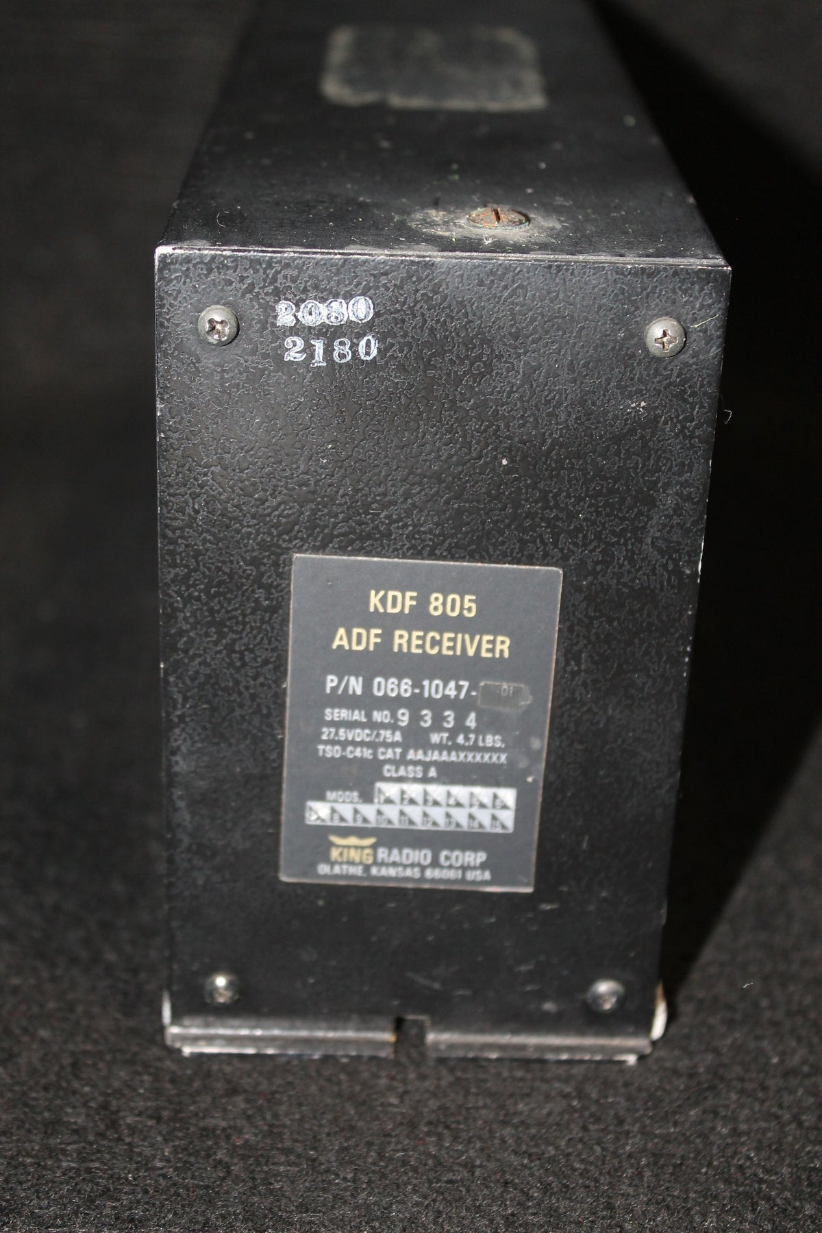 Kdf805 ADF - Receiver Module - King - I-CODE – Global Aircraft Industries