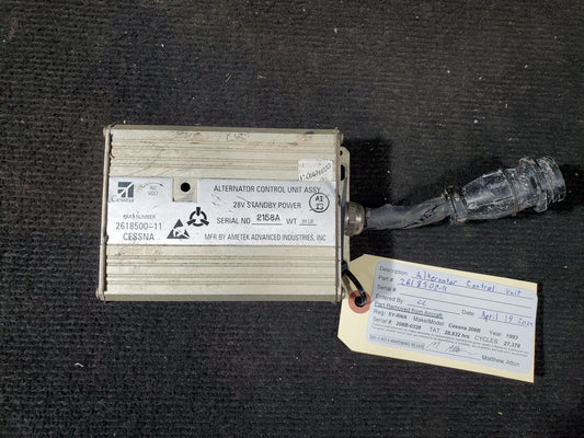 Alternator Control Unit Assy - Cessna - 5Y-RNA