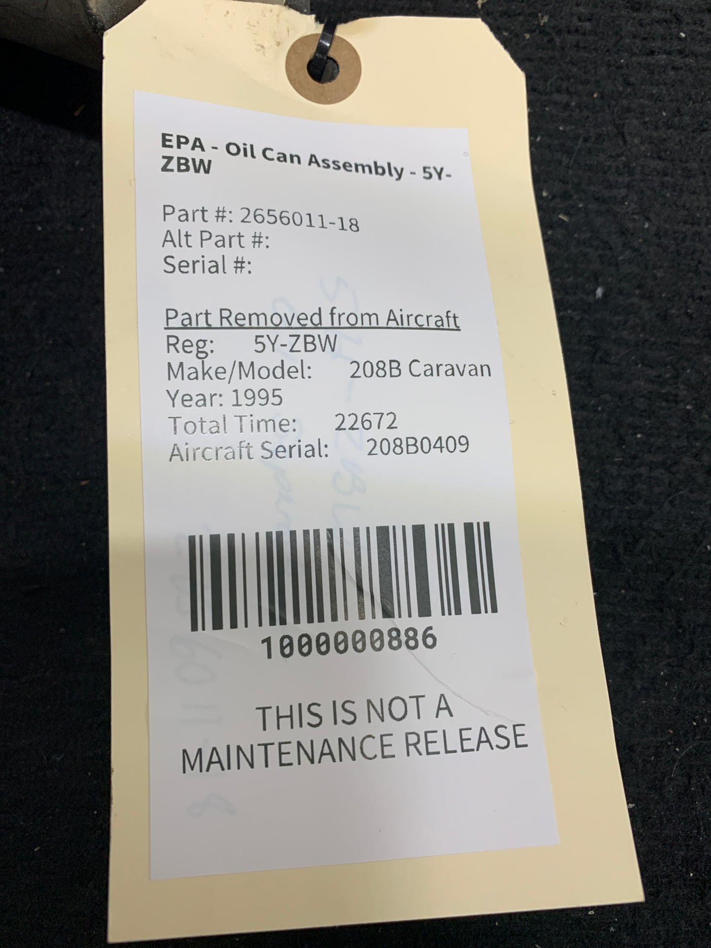 EPA - Oil Can Assembly - 5Y-ZBW