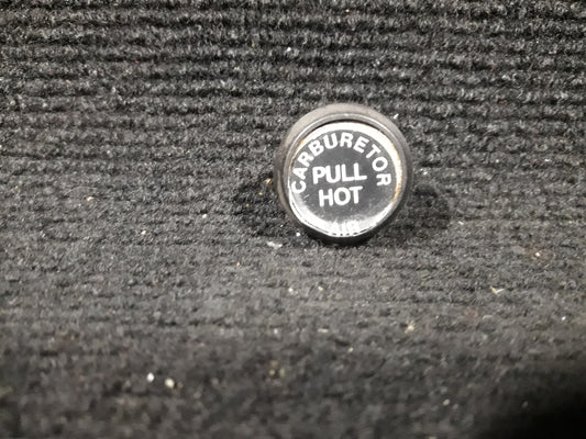 Carb Heat Control Knob #233 Black - C-FXXQ