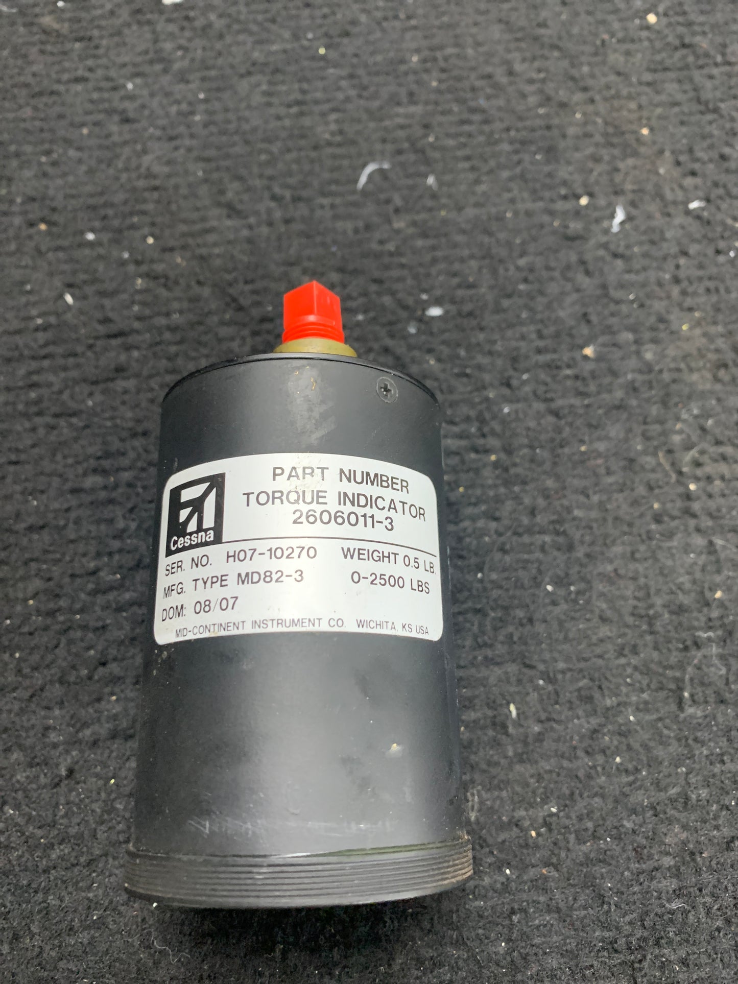 Torque Indicator - Mid Continent Instrument - 5H-NWA