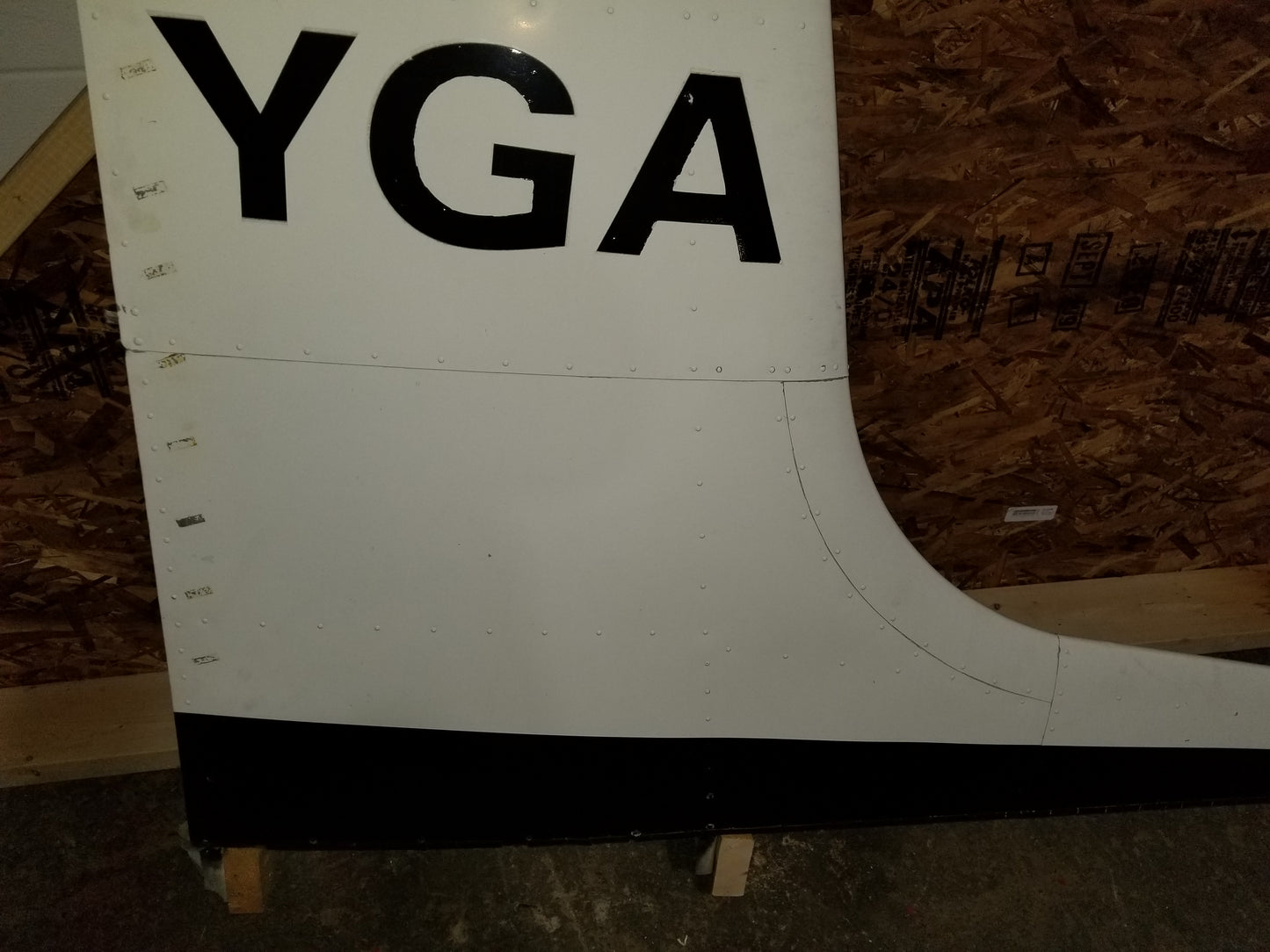 Tail Fin Assembly - C-FYGA