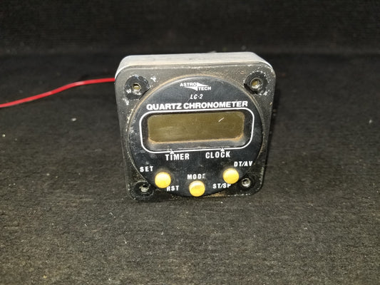 LC-2 Chronometer Quartz Digital Clock - AstroTech - 5Y-BUC