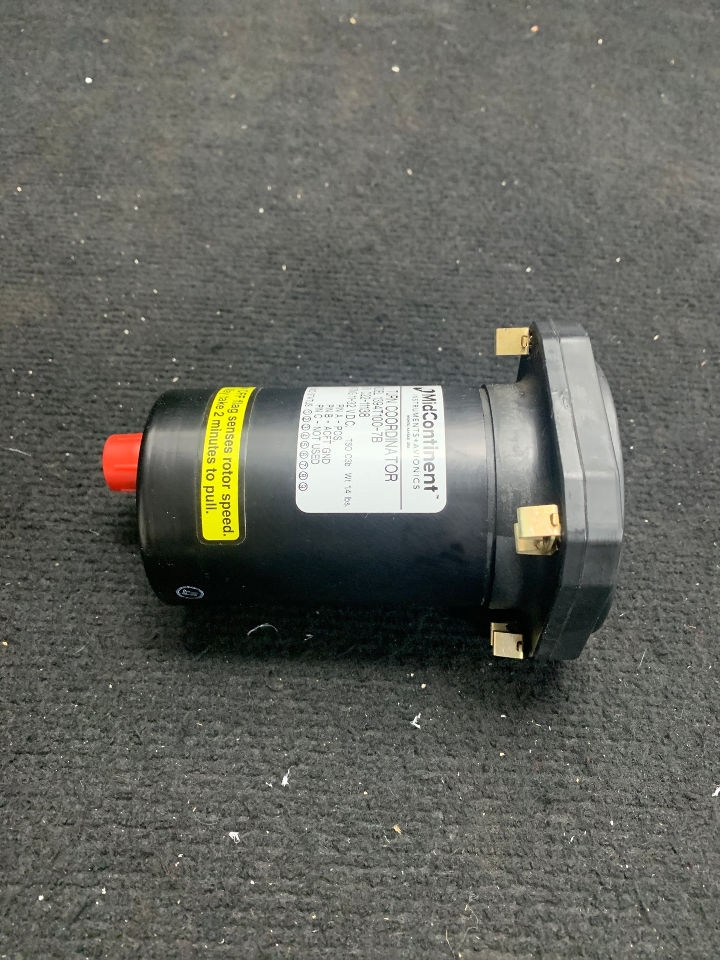 Turn Coordinator - Mid Continent - 5Y-ZBW