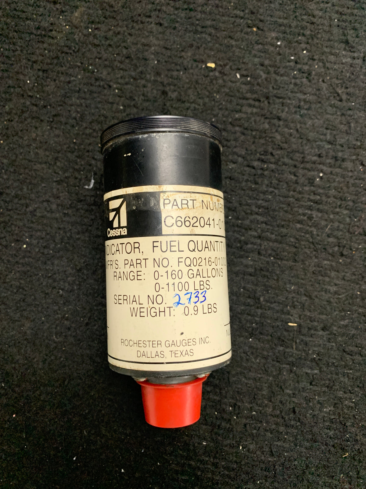 Fuel Quantity Indicator - Rochester - 5H-NWA