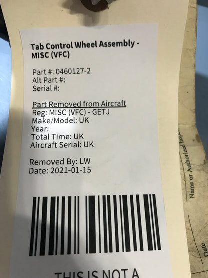 Tab Control Wheel Assembly - MISC (VFC)