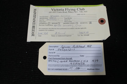 Spinner Bulkhead Aft, Lot of 5 - C152 - MISC (VFC)