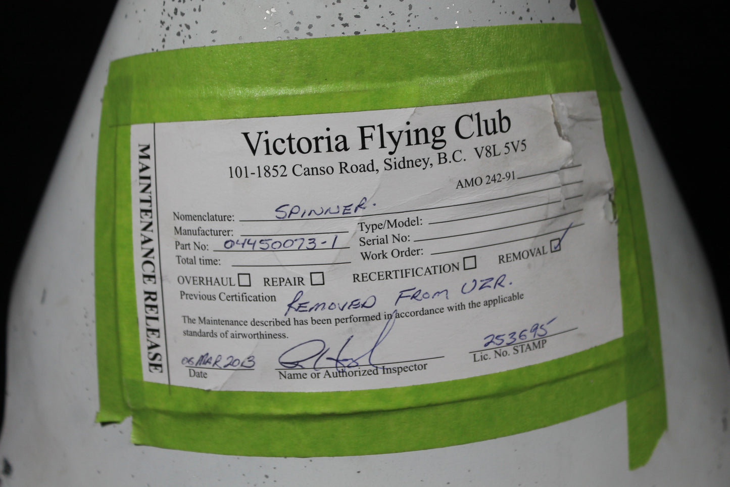 Lot of 4 Spinners - 2 blade - C152 - MISC (VFC)