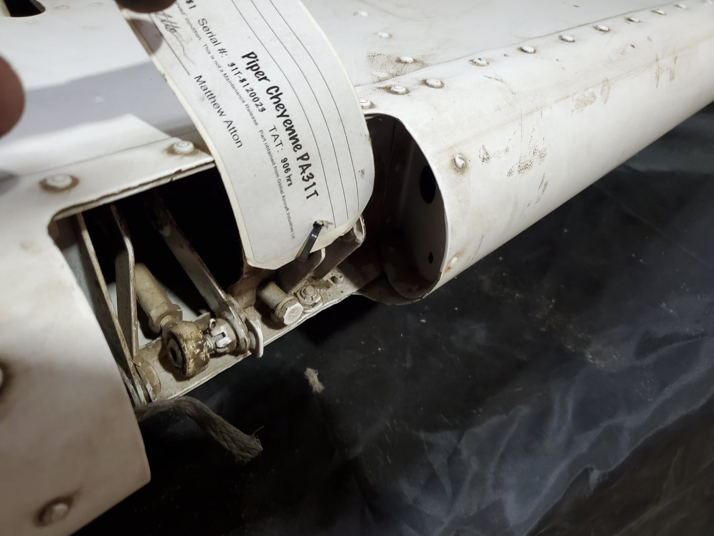 Rudder - Piper - I-CODE